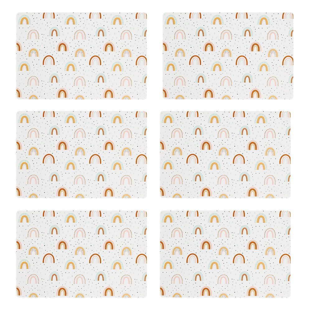 Zeller Present Platzset Rainbow, (Set, 6-St), günstig online kaufen