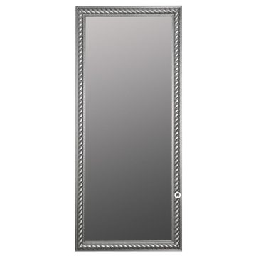 LebensWohnArt Wandspiegel Traumhafter Spiegel MIRA 150x60cm antik-silber Facette