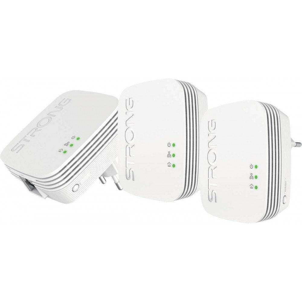 Powerline 600 Mini 3er-Pack Adapter Lautsprecher