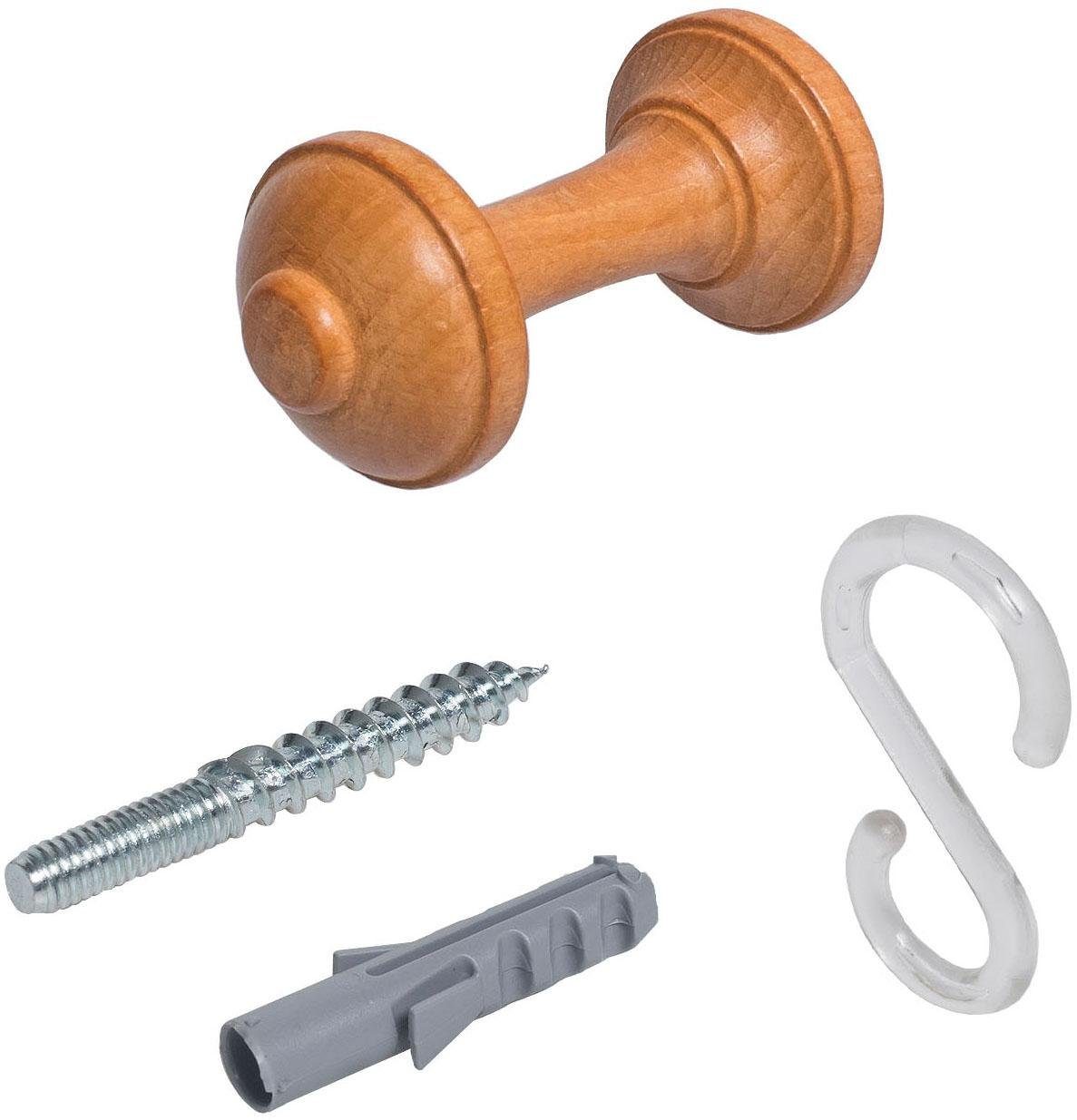 Liedeco Raffhalter, Gardinen, Vorhänge, (1-tlg), Schalhalter günstig online kaufen