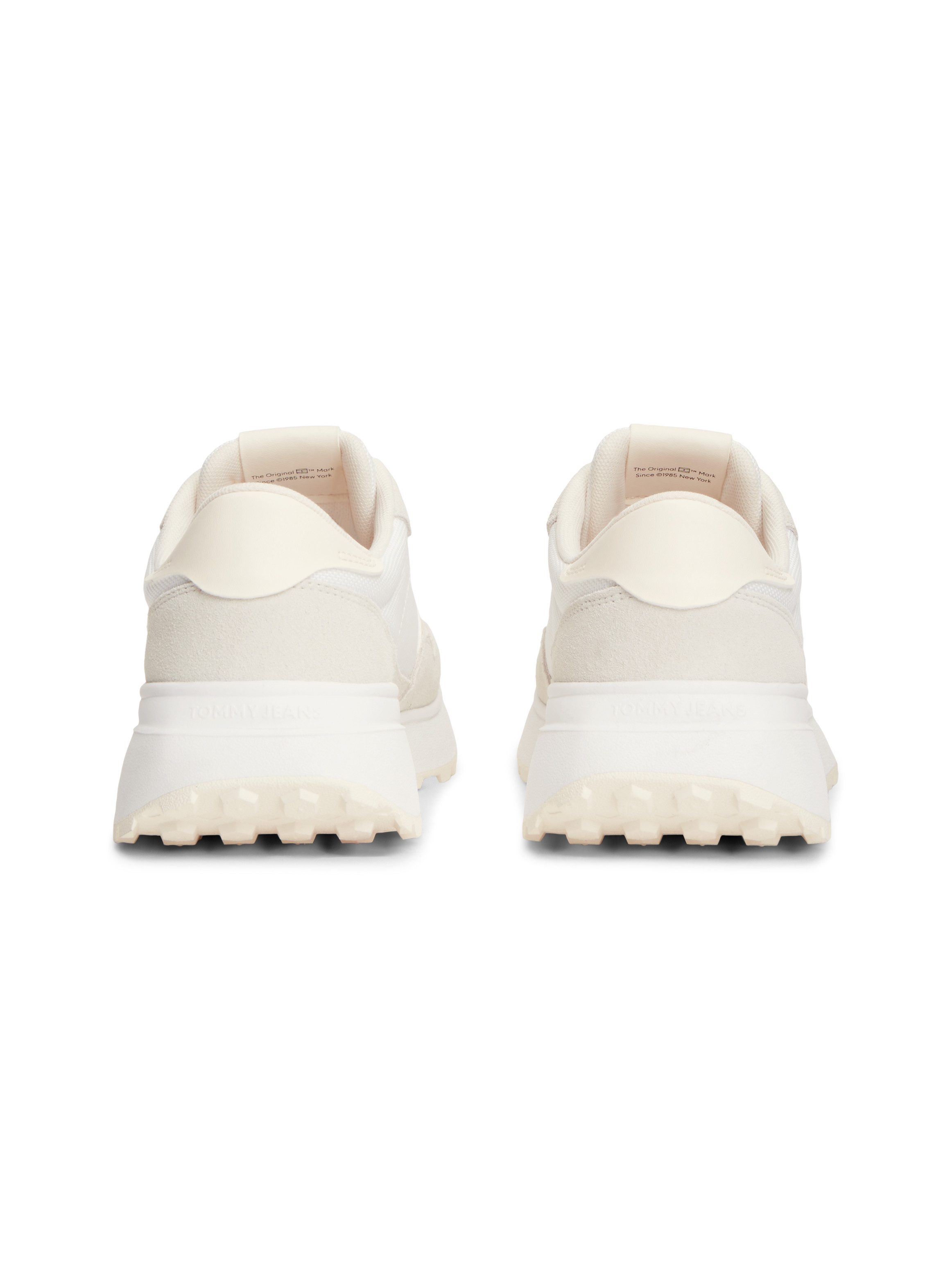 Tommy Jeans MODERN RUNNER MIX Keilsneaker Freizeitschuh, Halbschuh, Schnürschuh mit seitlichem Logo