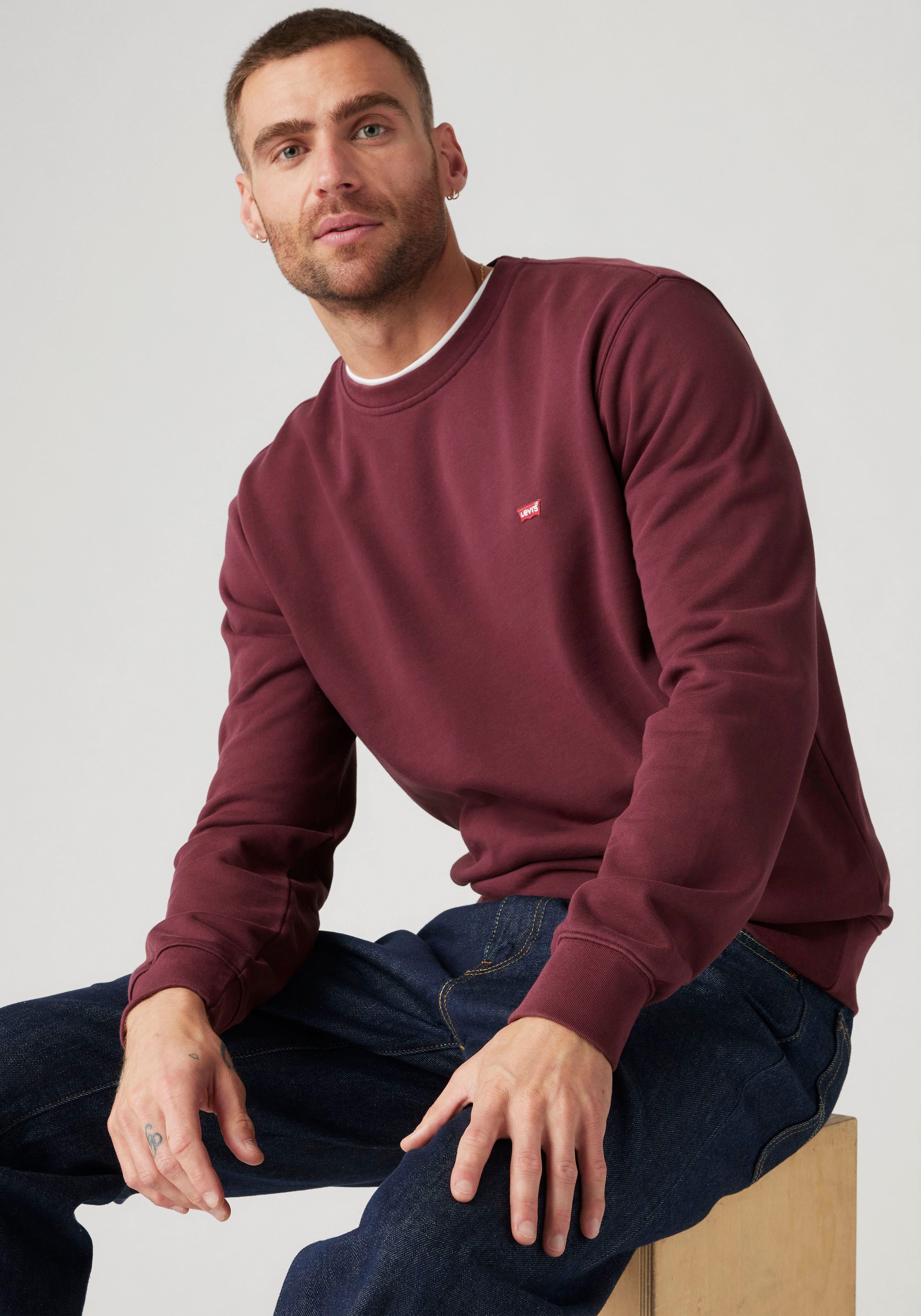 Levi's® Sweatshirt SWEATSHIRT NEW ORIGINAL CREW Innen weich angeraut