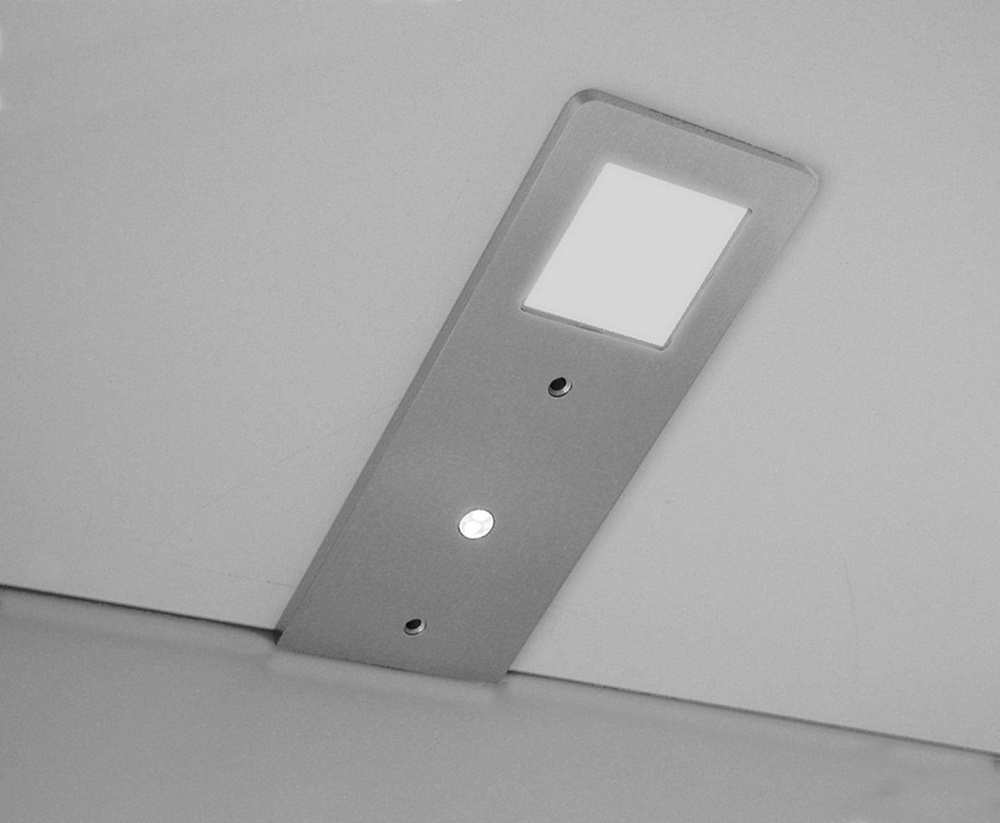 EVOTEC Unterschrankleuchte ALUSTAR-U, mehrere Unterbauleuchte, LED Küchenlampe, LED Neutralweiß, fest Helligkeitsstufen, Warmweiß, Küchenbeleuchtung integriert