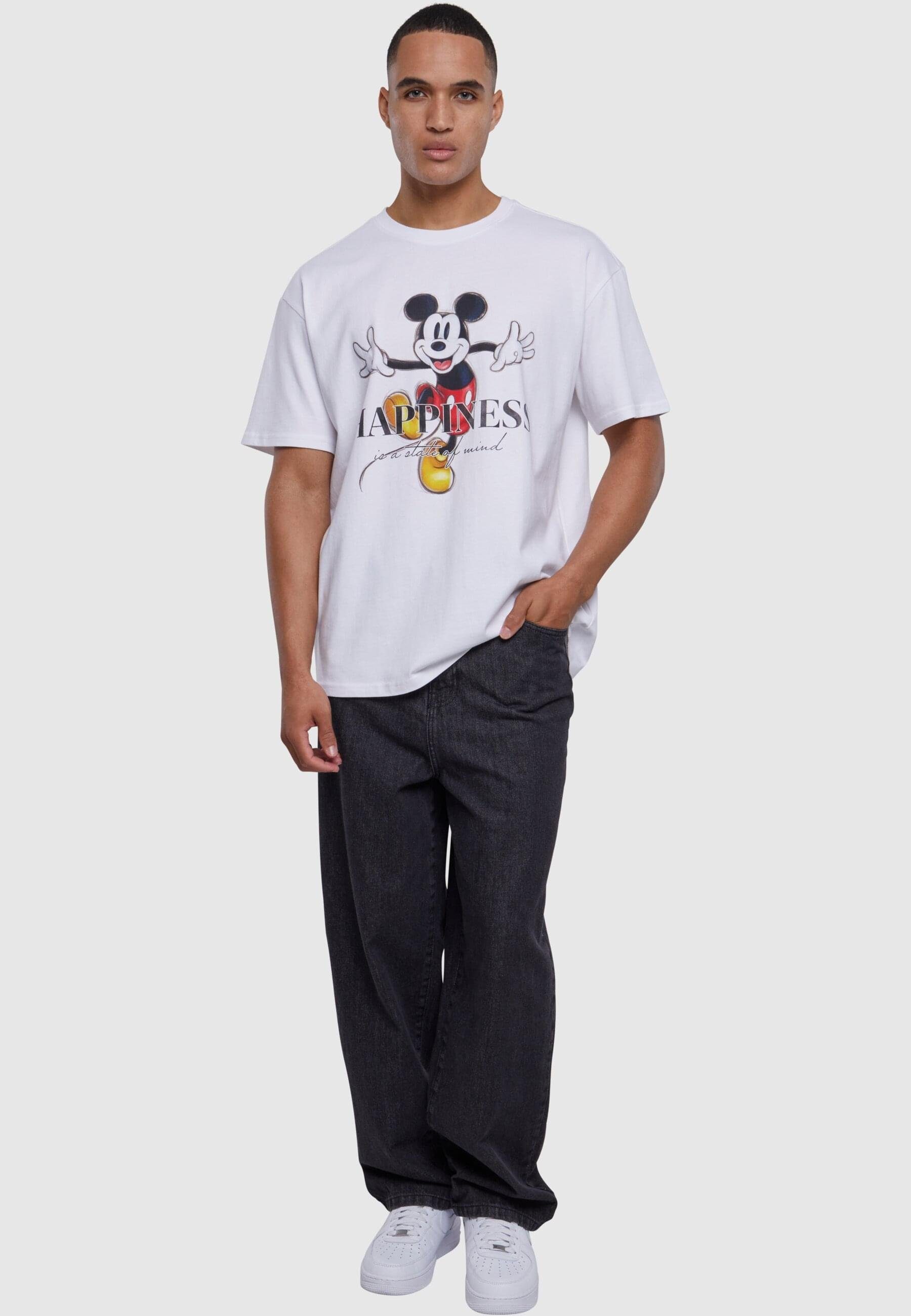 Tee Mister 100 Tee Mickey Oversize Unisex Upscale Disney Happiness by (1-tlg) T-Shirt