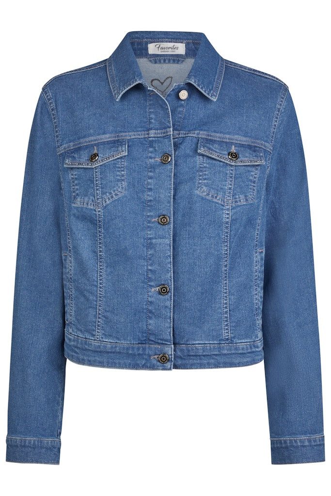 Barbara Lebek Outdoorjacke Jacke Jeans