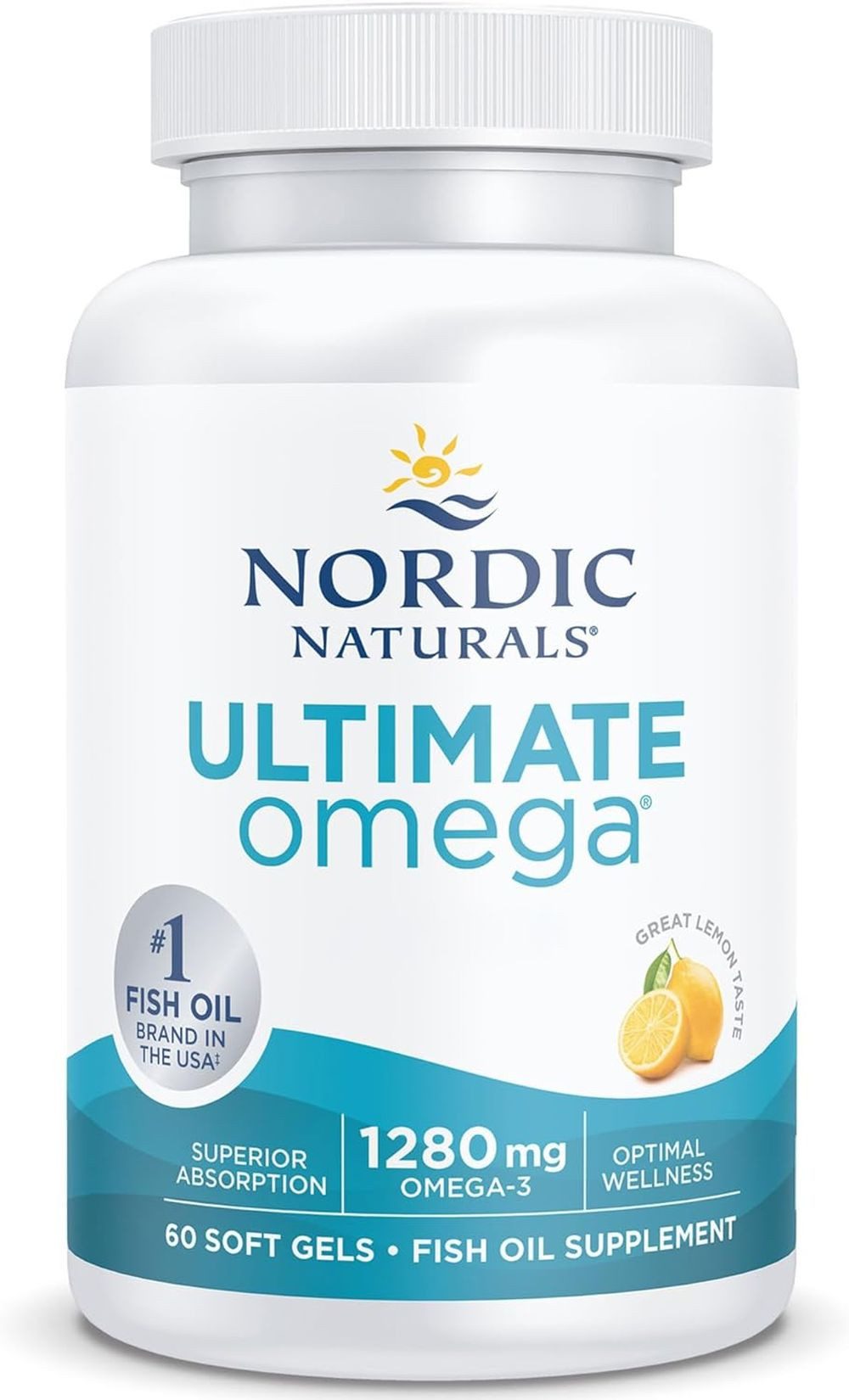Nordic Naturals Nordic Naturals Ultimate Omega 1280 mg - 60 Softgels Kapseln
