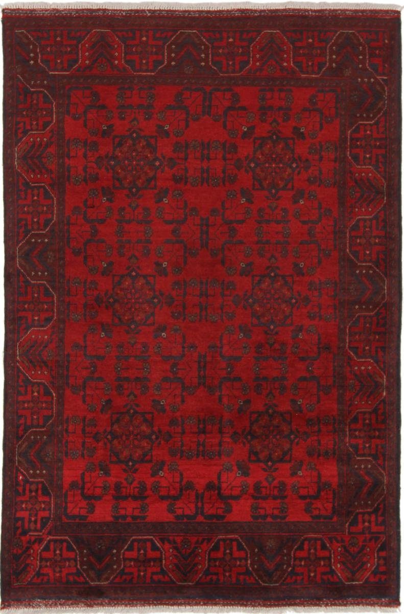 Orientteppich Khal Mohammadi 101x147 Handgeknüpfter Orientteppich, Nain Trading, rechteckig, Höhe: 6 mm