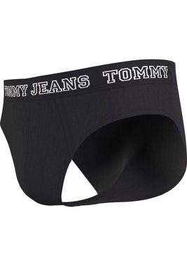 Tommy Hilfiger Underwear Jazz-Pants Slips 3P BRIEF DTM (Packung, 3-St., 3er-Pack) mit Tommy Jeans Logo-Elastikbund