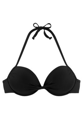 LASCANA Push-Up-Bikini-Top Italy, mit Raffung