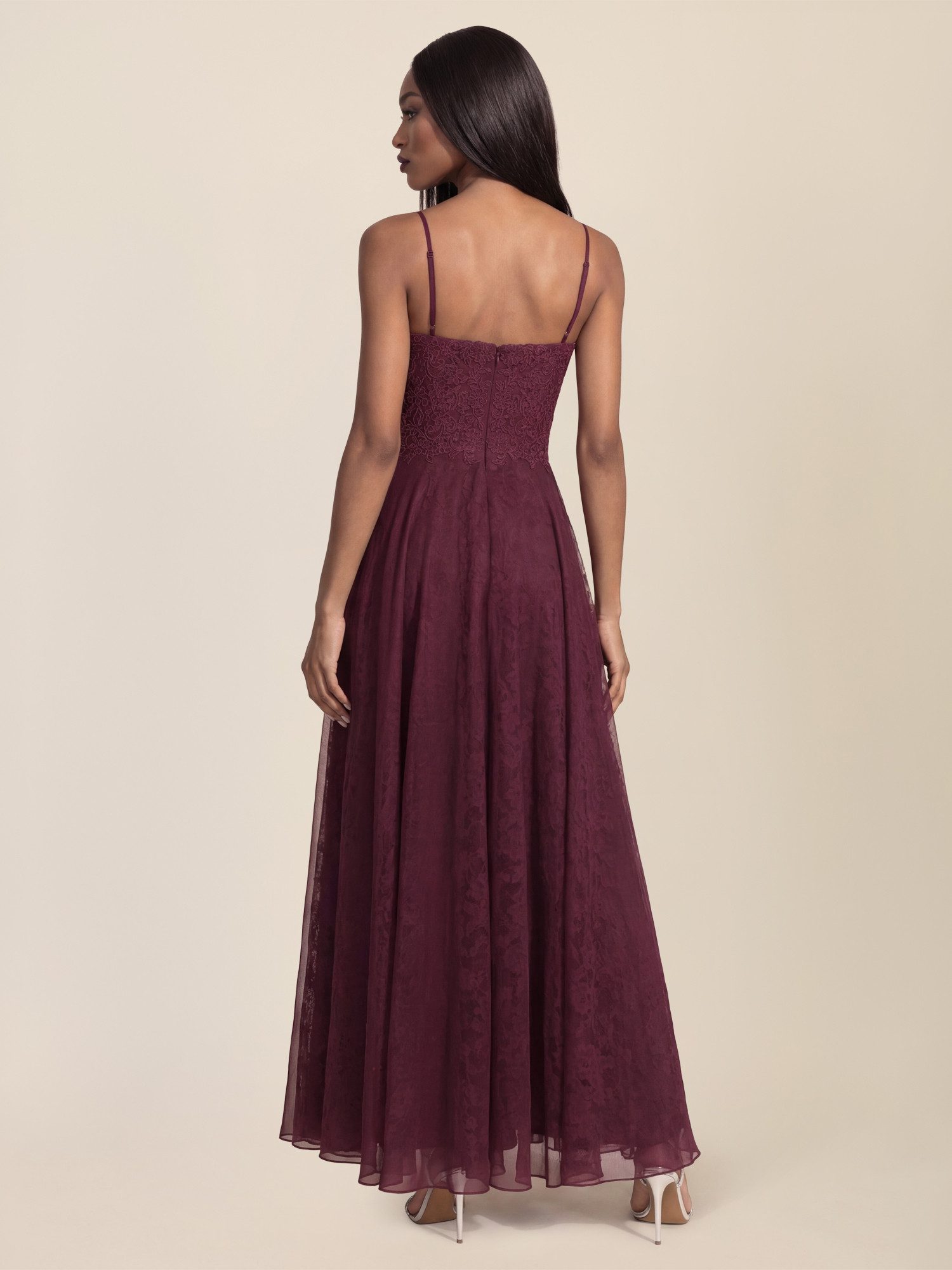 Apart Abendkleid mit Spitzenmieder