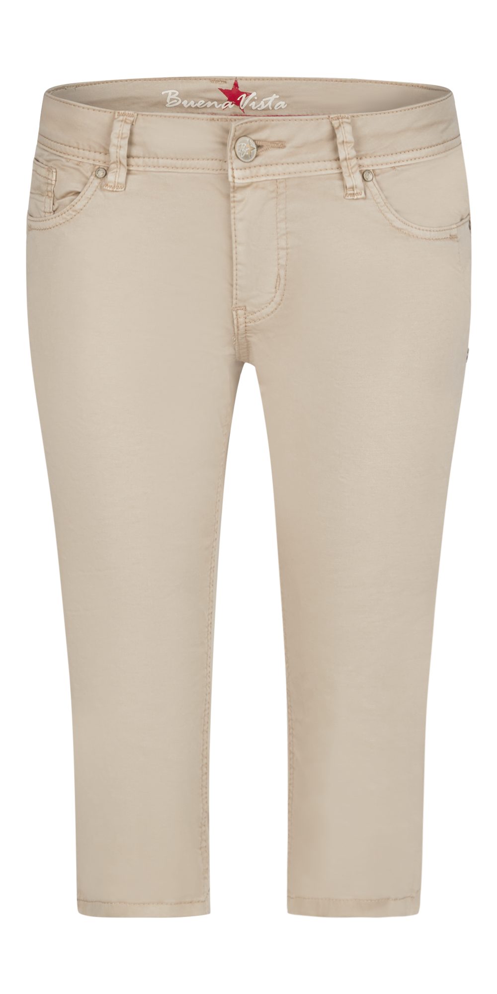 Buena Vista Stretch-Jeans BUENA VISTA MALIBU-ZIP CAPRI kit 888 B5935 4003.8519 - Stretch Twill