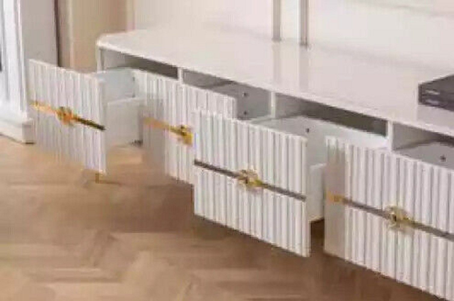 Möbel St., + Wohnzimmer Made TV Sideboard Staender Anrichte neu Couchtisch 2tlg (2 in Tisch Couchtisch), Lowboard Europa JVmoebel