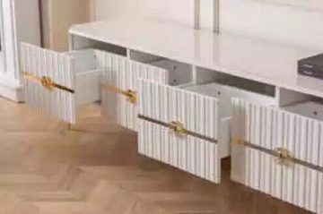 JVmoebel Anrichte Couchtisch Sideboard 2tlg Wohnzimmer Möbel Tisch Lowboard neu (2 St., TV Staender + Couchtisch), Made in Europa