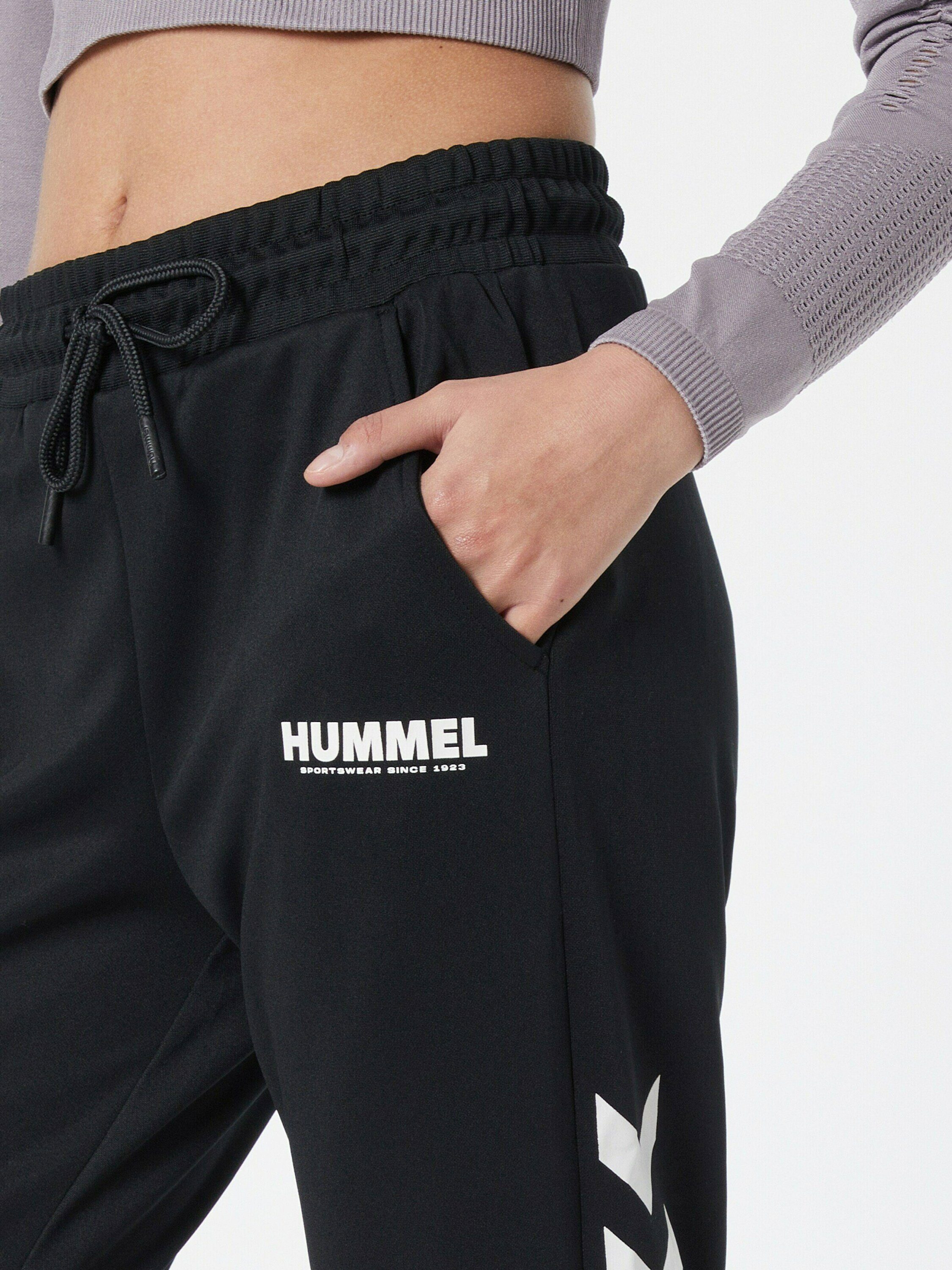 hummel (1-tlg) Schwarz Sporthose Legacy