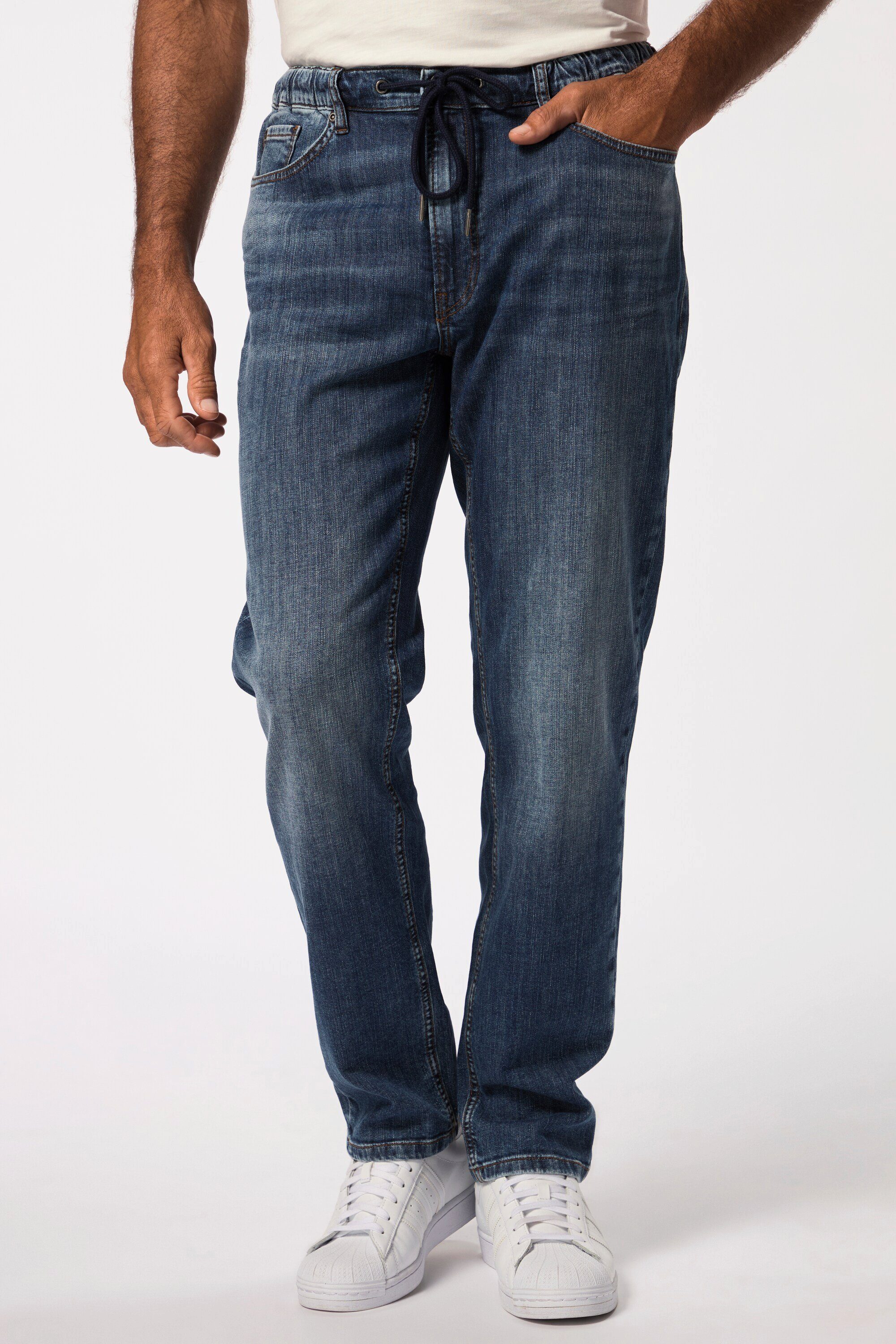 JP1880 5-Pocket-Jeans JP1880 Jeans Lightweight Schlupfbund günstig online kaufen