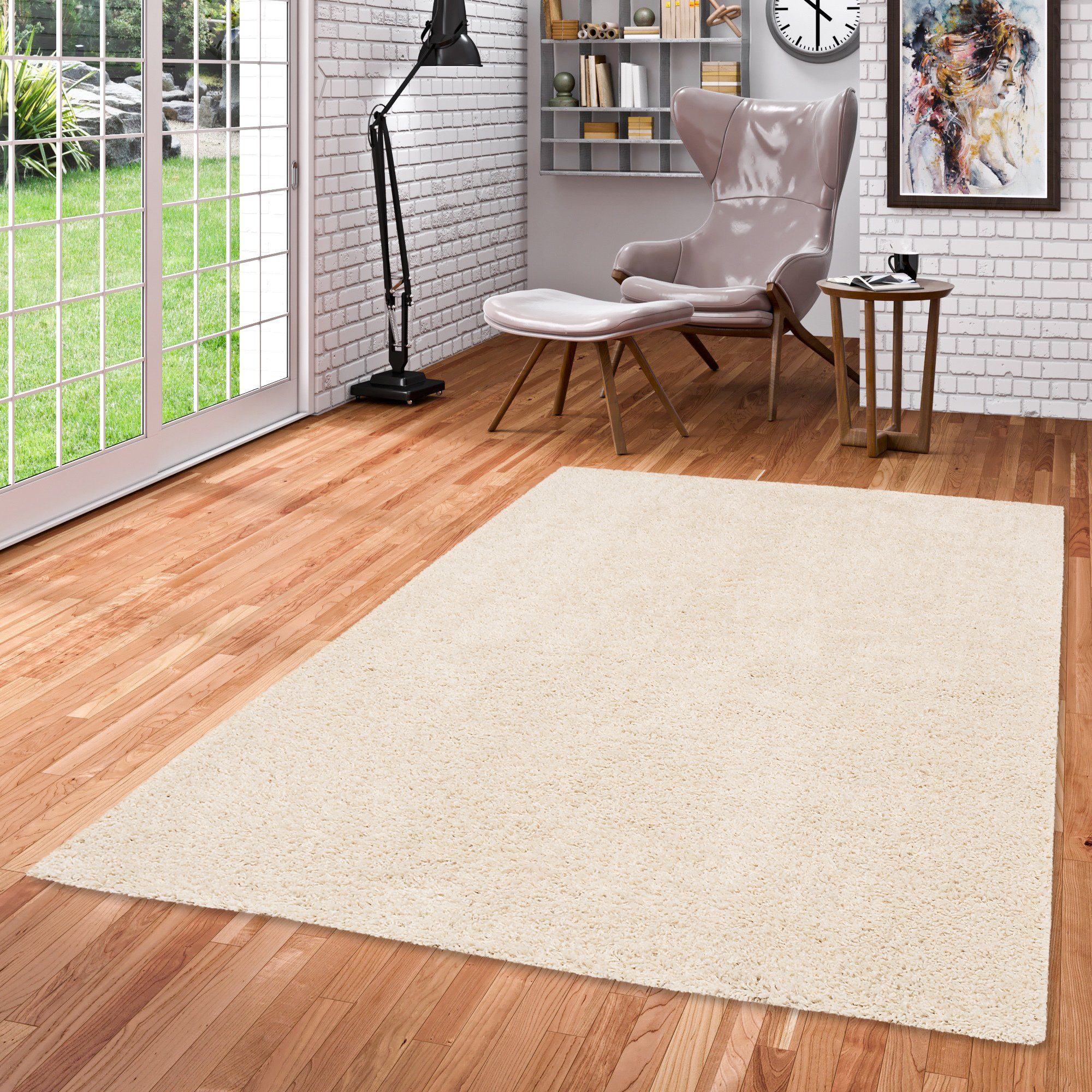 Pergamon Hochflor-Teppich Hochflor Langflor Shaggy Teppich günstig online kaufen