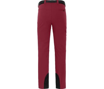 Bergson Outdoorhose VILLE Herren Wanderhose, robust, ganzjährig nutzbar, Langgrößen, dunkel rot