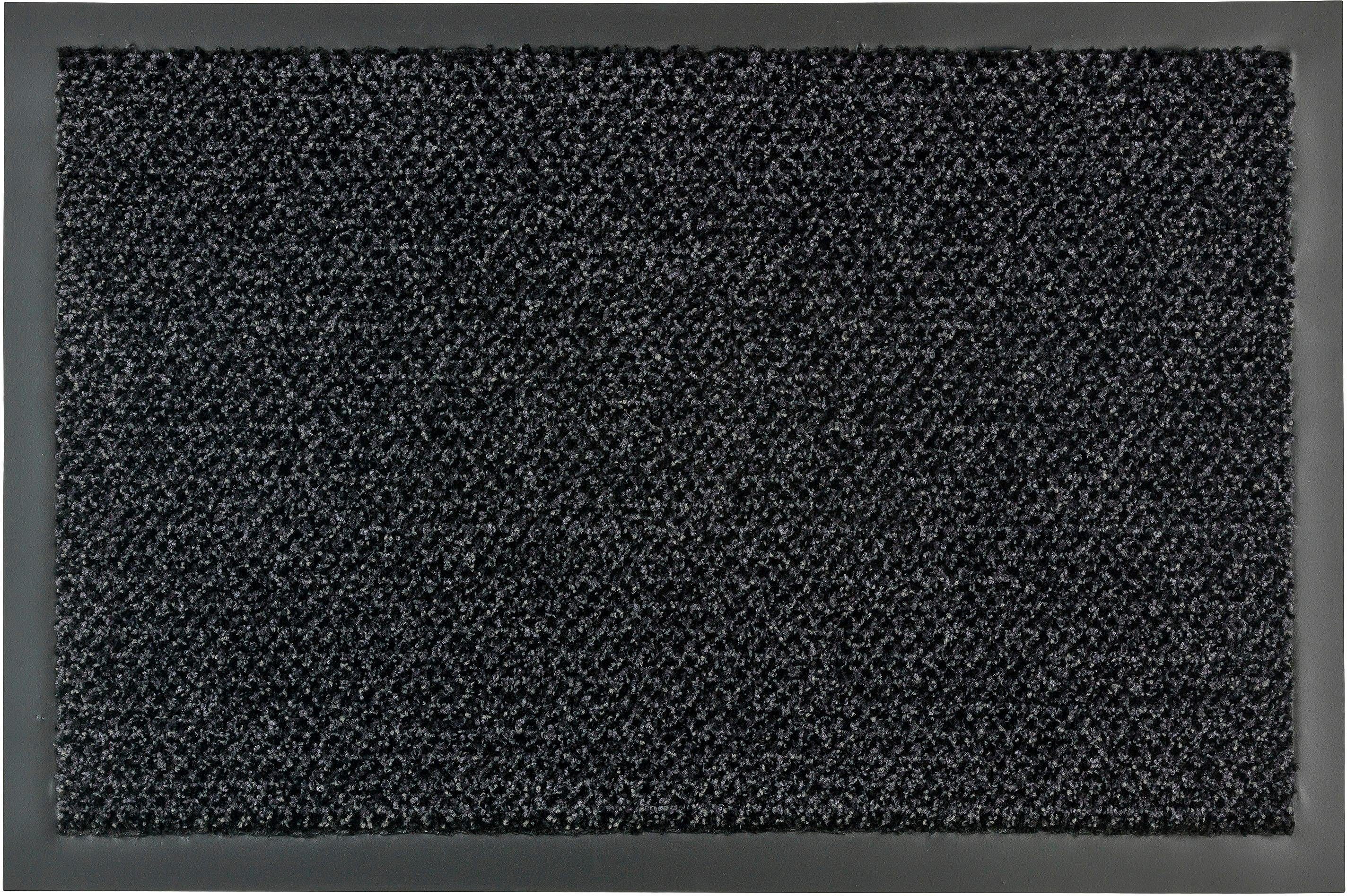 Fußmatte Graphit 635, ASTRA, rechteckig, Höhe: 8 mm, Schmutzfangmatte, In -und Outdoor geeignet anthrazit