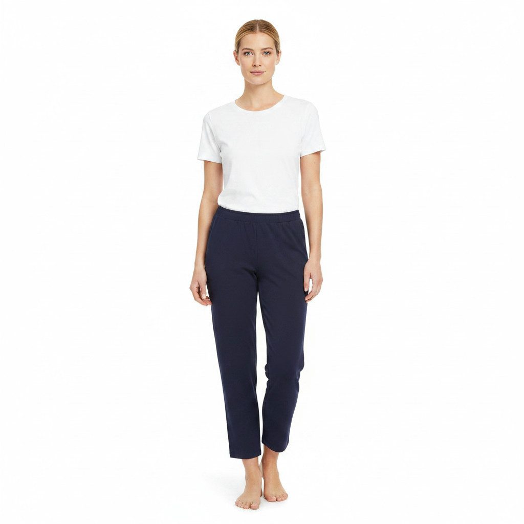 Ringella Loungepants Damen 7/8 Loungehose mit Seitentaschen