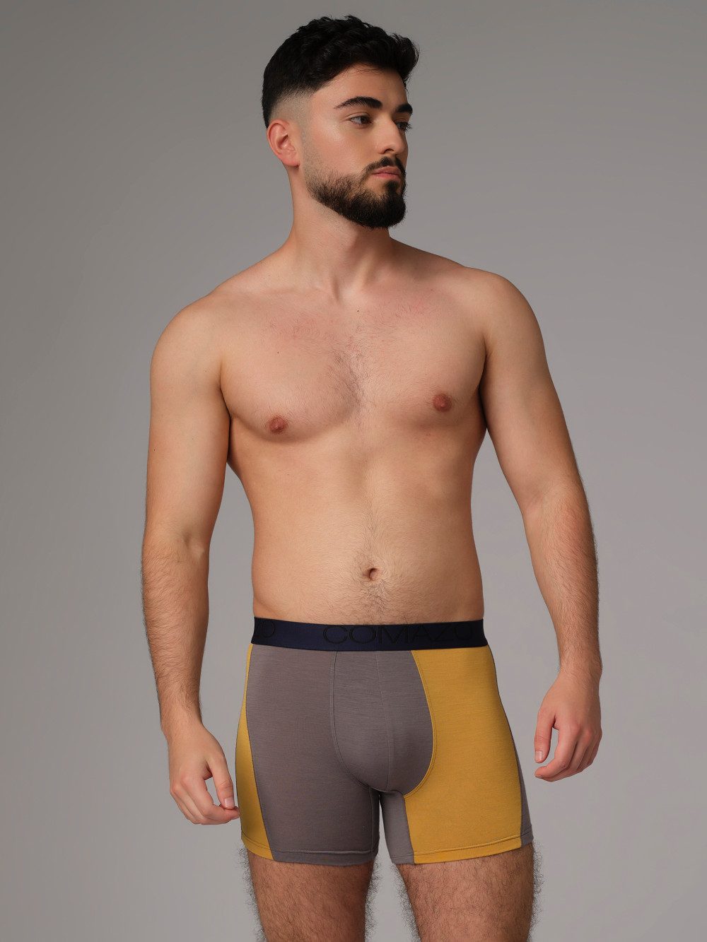 comazo Trunk aus Merinowolle mti Logo-Elastikbund