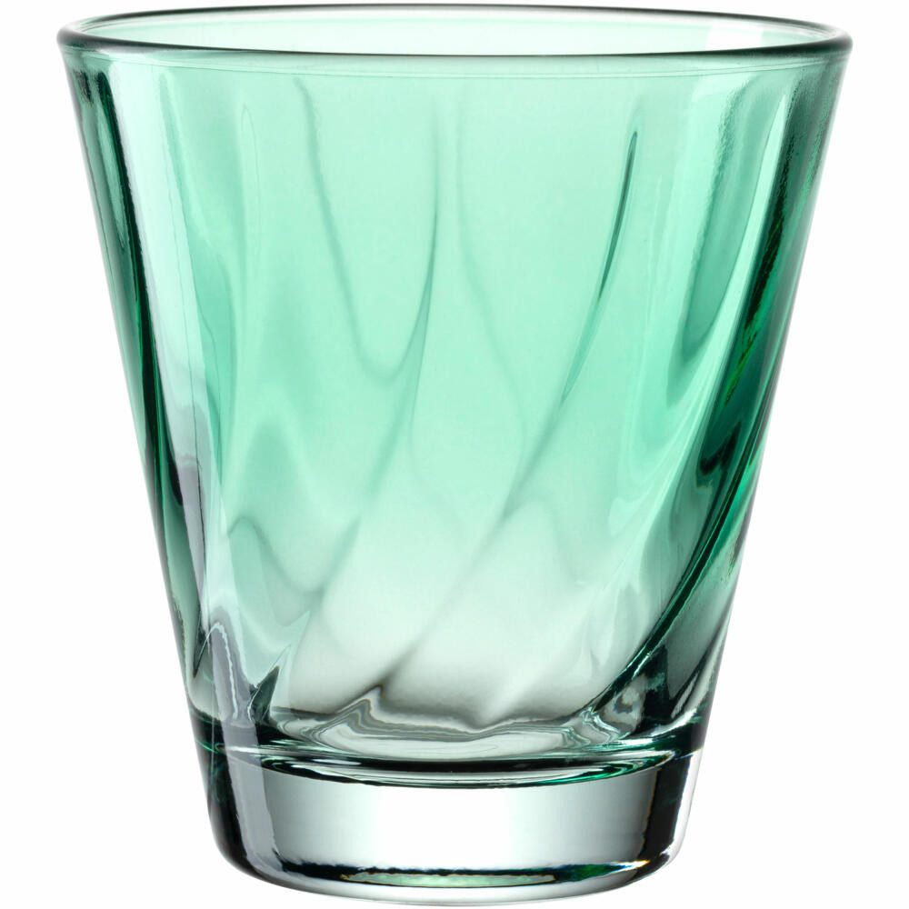LEONARDO Glas Twist Grün 215 ml, Glas