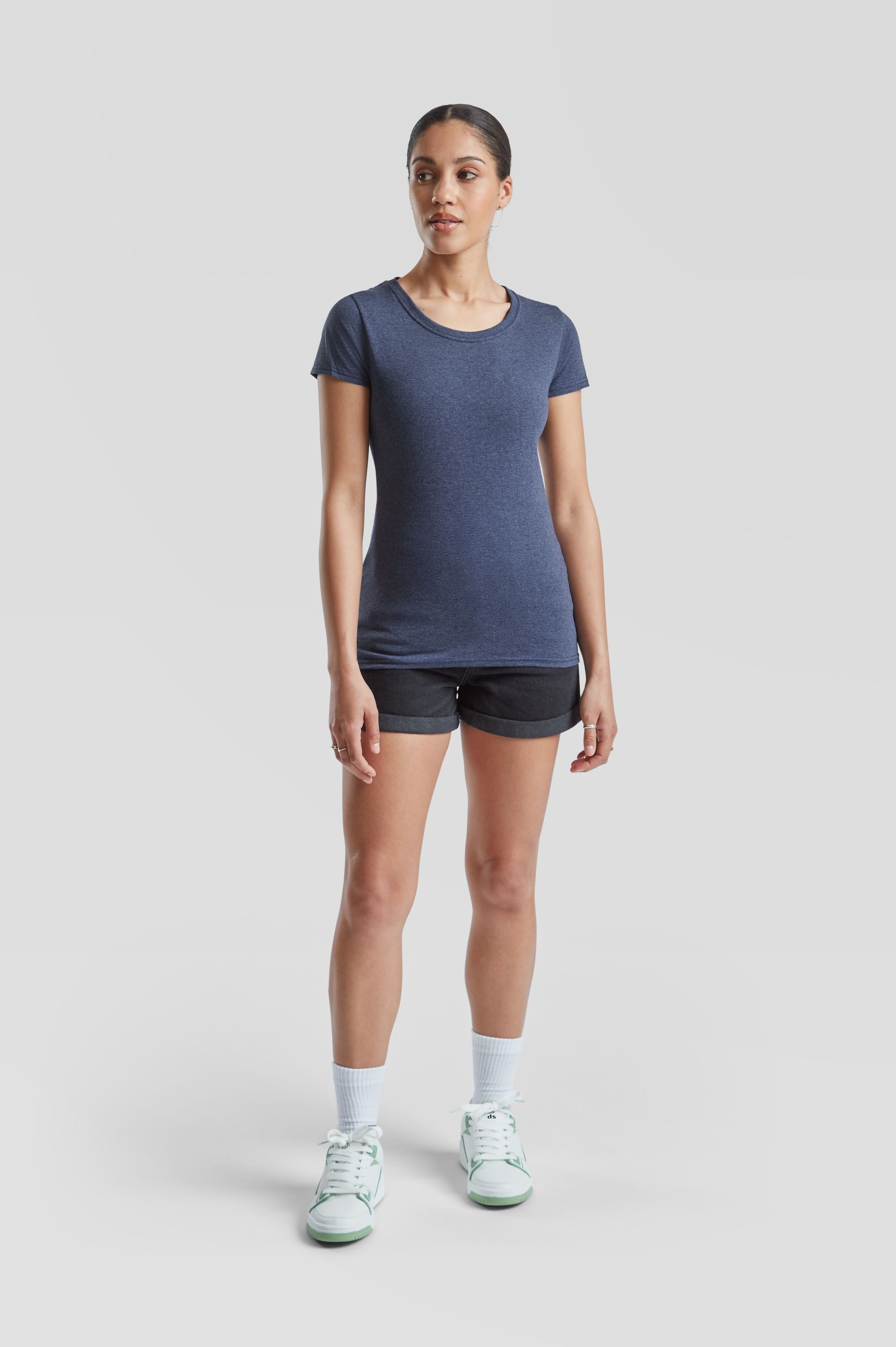 Fruit of the Loom Rundhalsshirt Fruit of the Loom Valueweight T Lady-Fit – Bild 2 von 5