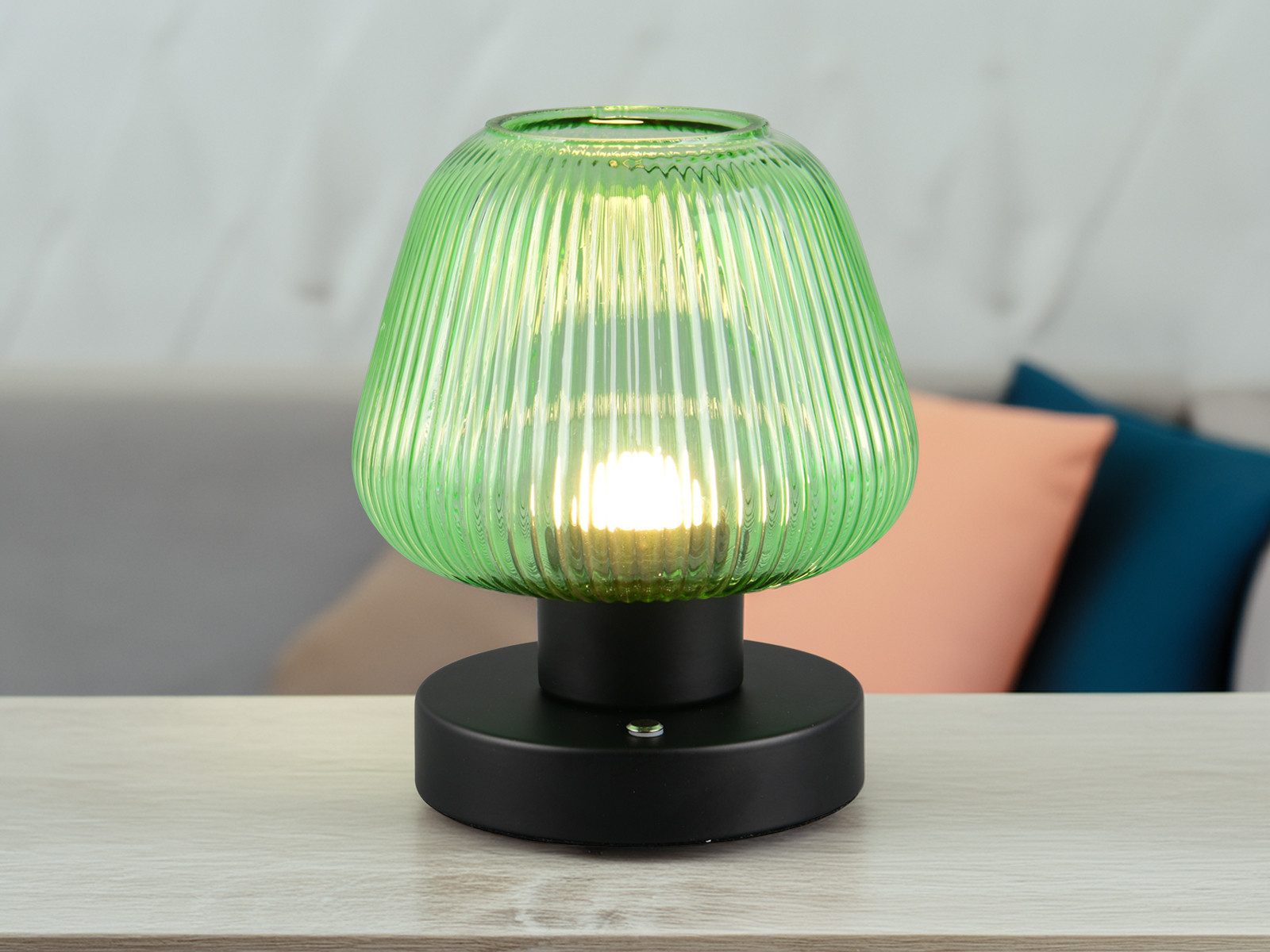 meineWunschleuchte LED Tischleuchte, Dimmfunktion, LED fest günstig online kaufen