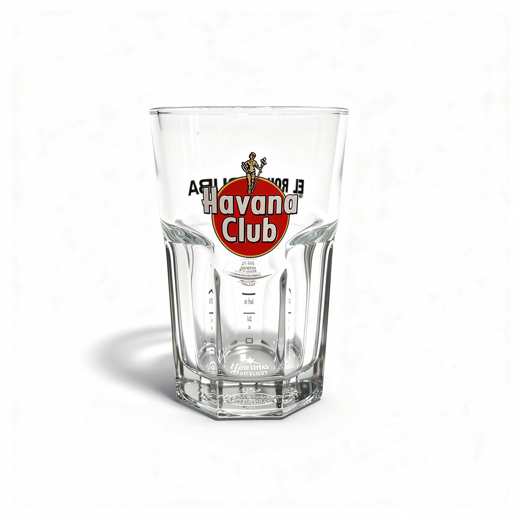 rastal Longdrinkglas Longdrinkgläser 2er Set Havana Club Motiv, geeicht 2+4 cl, 2-tlg.