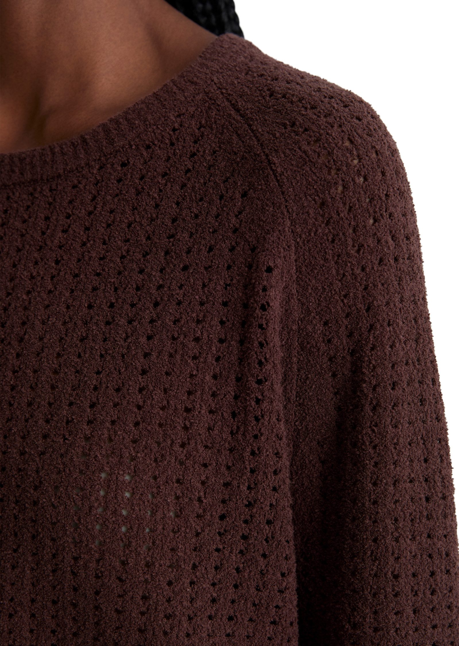 Marc O'Polo DENIM Strickpullover aus weichem Organic Cotton-Mix – Bild 4 von 5