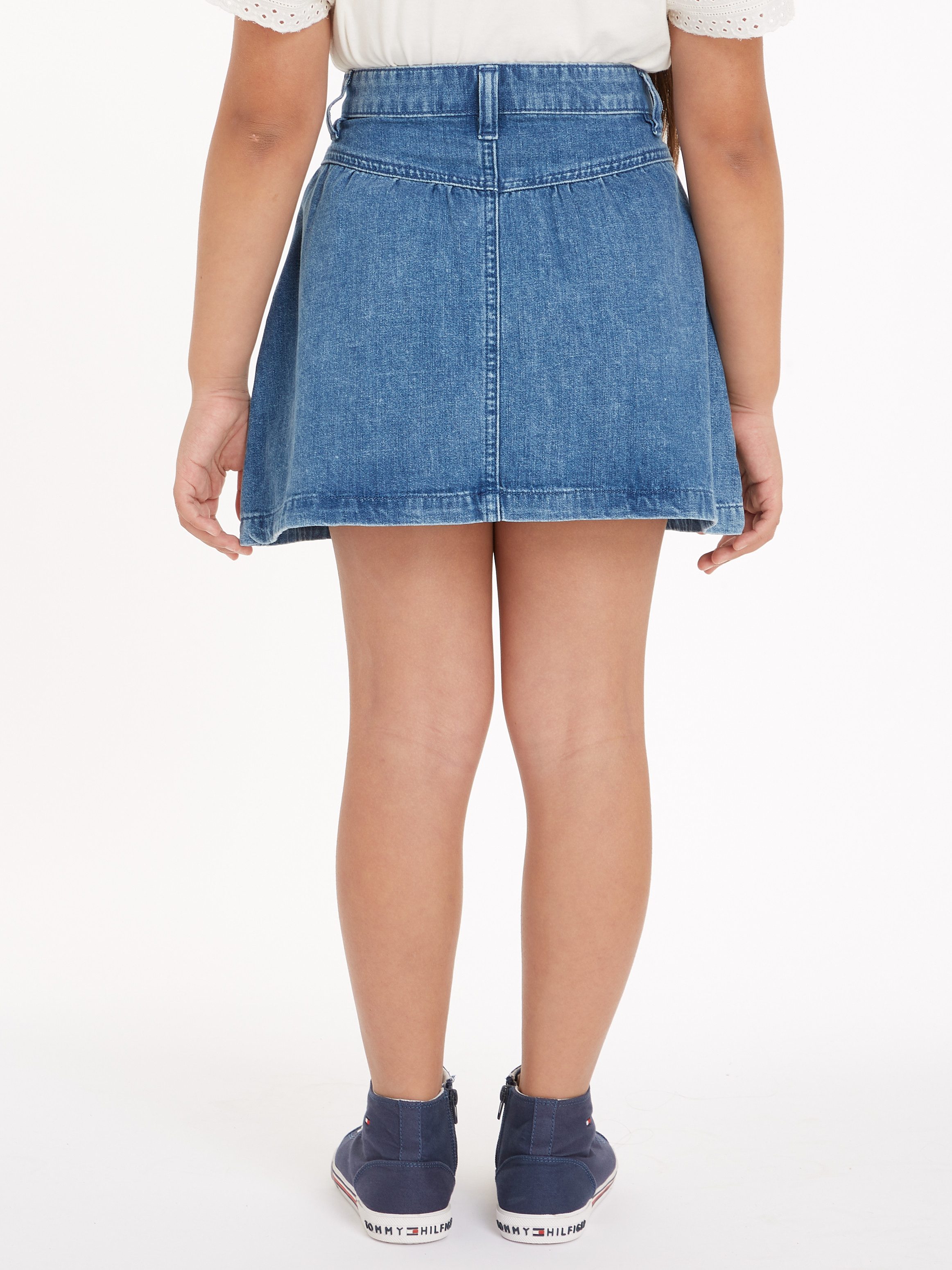 Tommy Hilfiger A-Linien-Rock DENIM FRONT YOKE günstig online kaufen