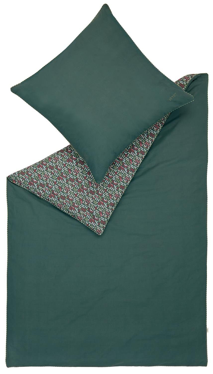 Esprit Wendebettwäsche Bettwäsche mit 80x80 Kissenbezug, günstig online kaufen