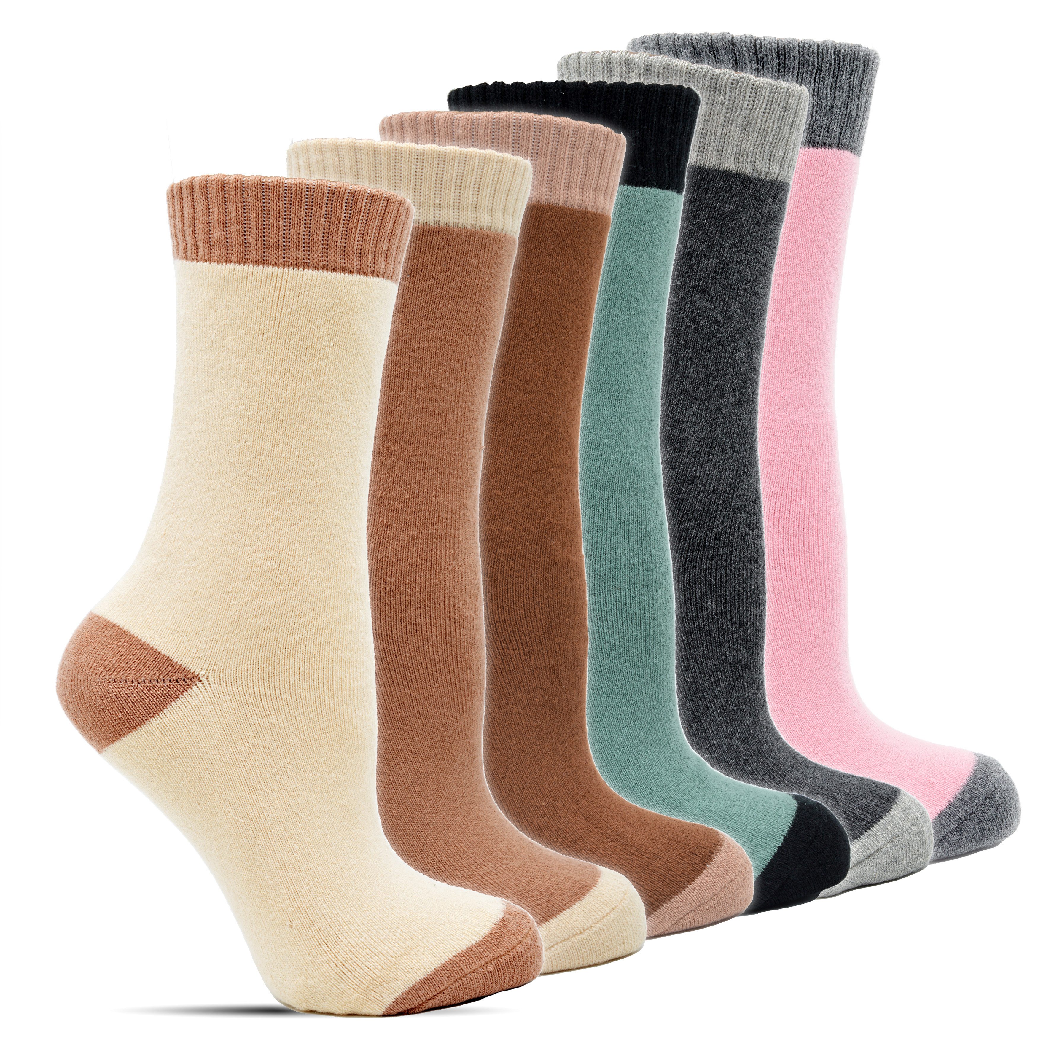 Frostfighter Thermosocken dicke Wintersocken für Damen (6-Paar) Vollfrottee günstig online kaufen