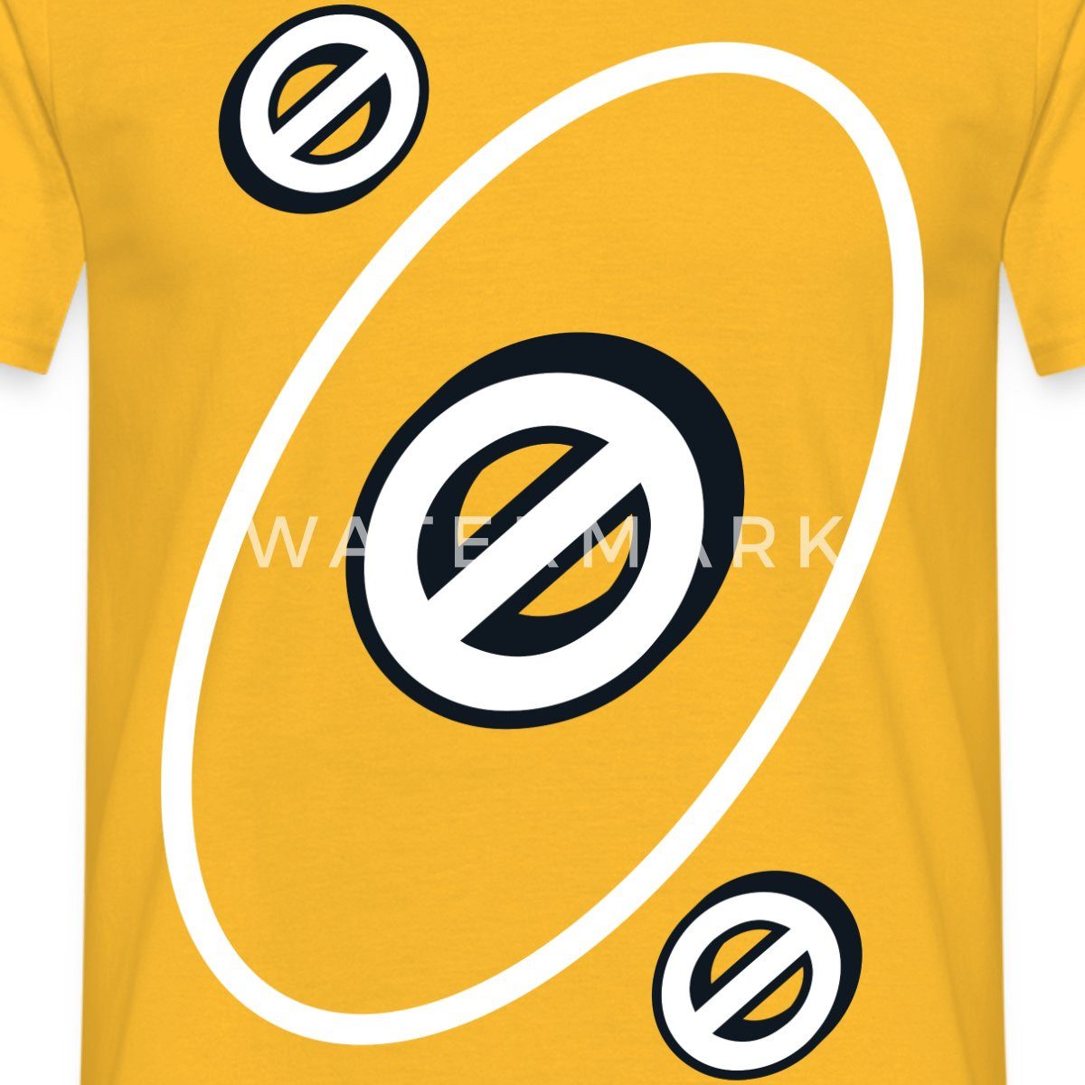 Spreadshirt T-Shirt UNO Karten Kostüm Aussetzen-Karte Karneval Männer T-Shi günstig online kaufen