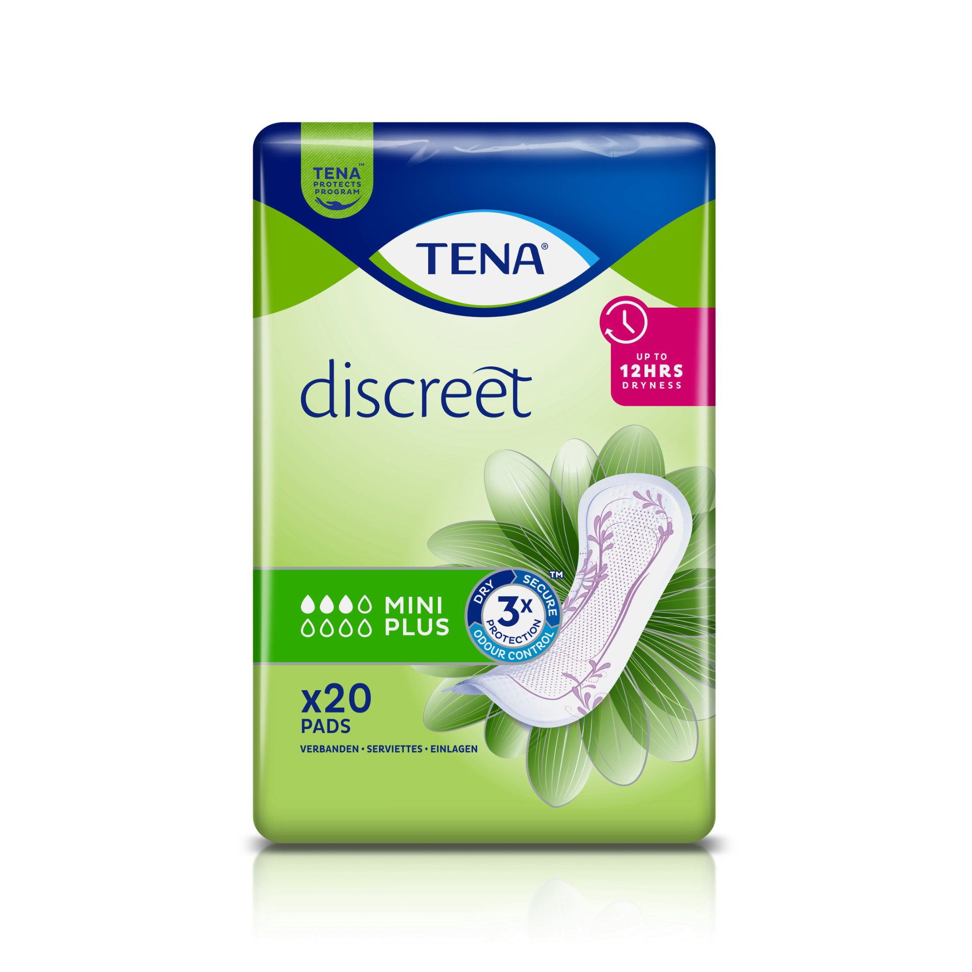 TENA Inkontinenz-Einlage TENA - Discreet - Mini Plus, 20-St.
