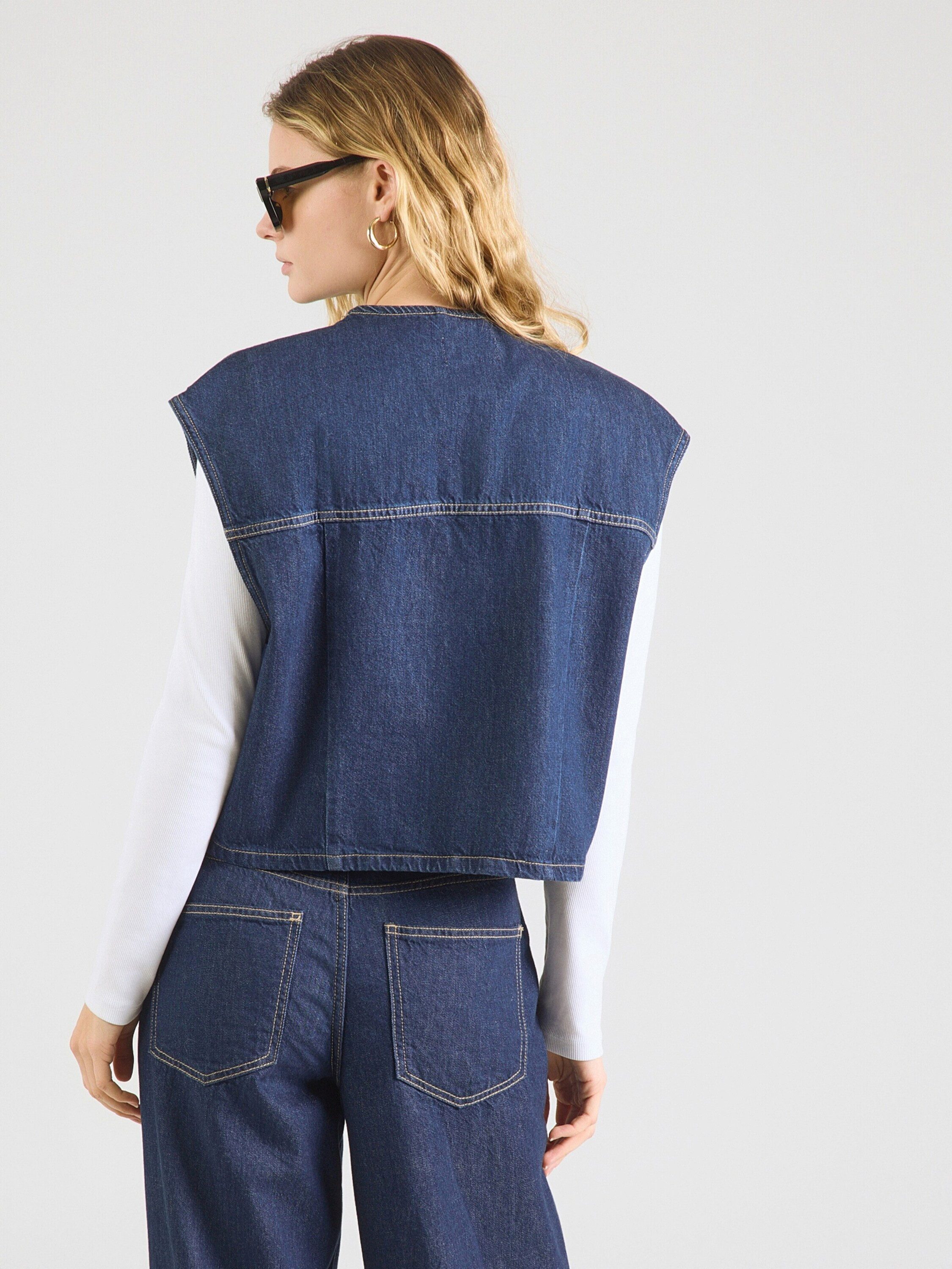 ONLY Jeansweste ONLSADIE (1-tlg) Plain/ohne Details