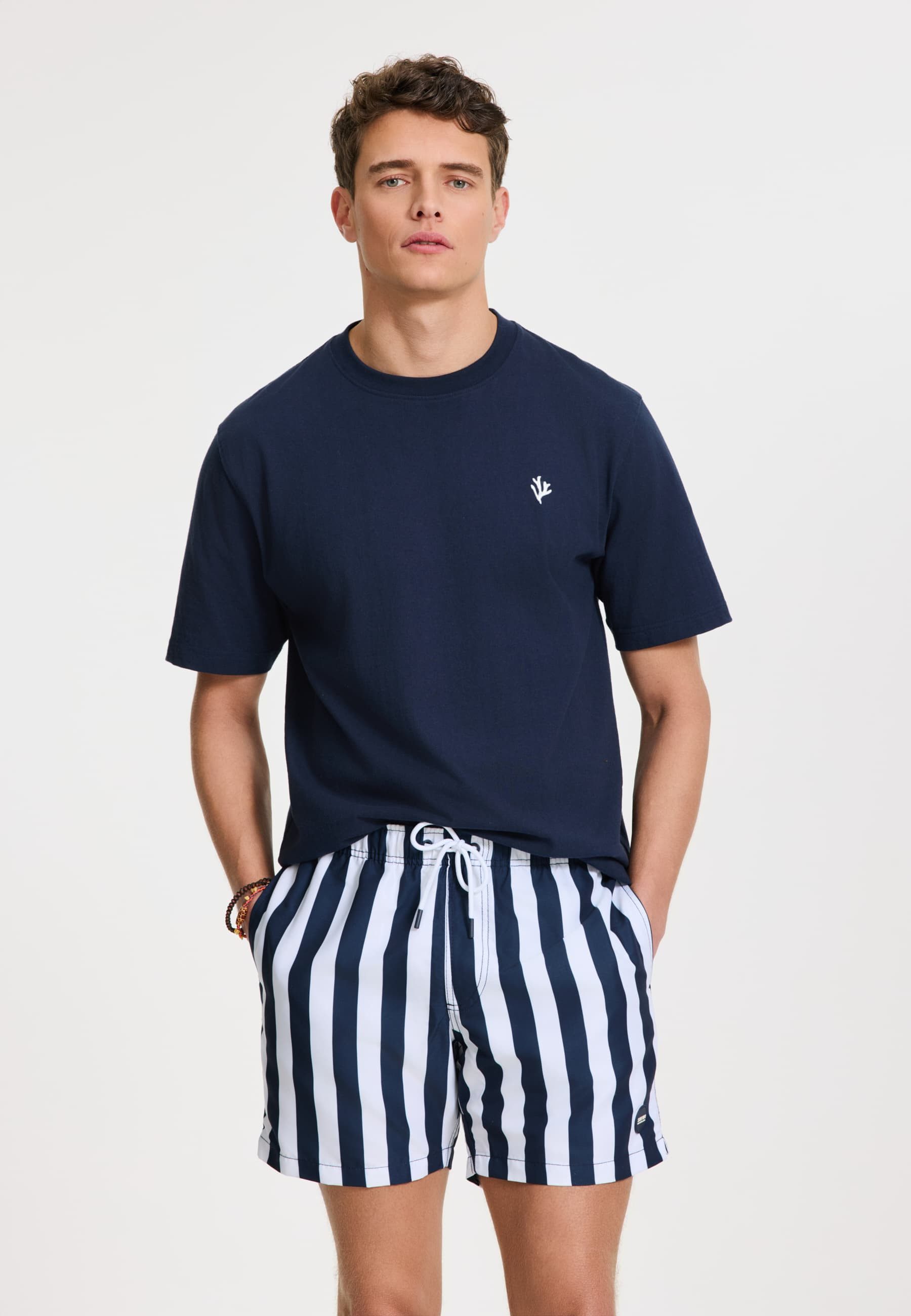 Shiwi Badehose Herren Badeshort broad stripe