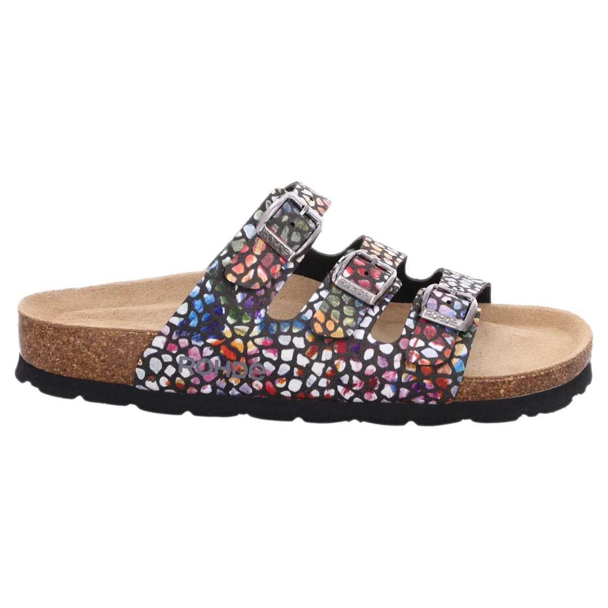 Rohde Alba Pantolette (1-tlg) Pantoletten - Kork-Tieffußbett, Variable Pass günstig online kaufen