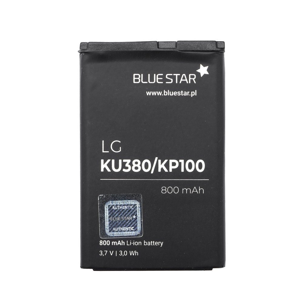 BlueStar Akku Ersatz kompatibel mit LG KU380 KP100 KP320 KP105 KP215 800mAh Li-lon Austausch Batterie Accu Smartphone-Akku