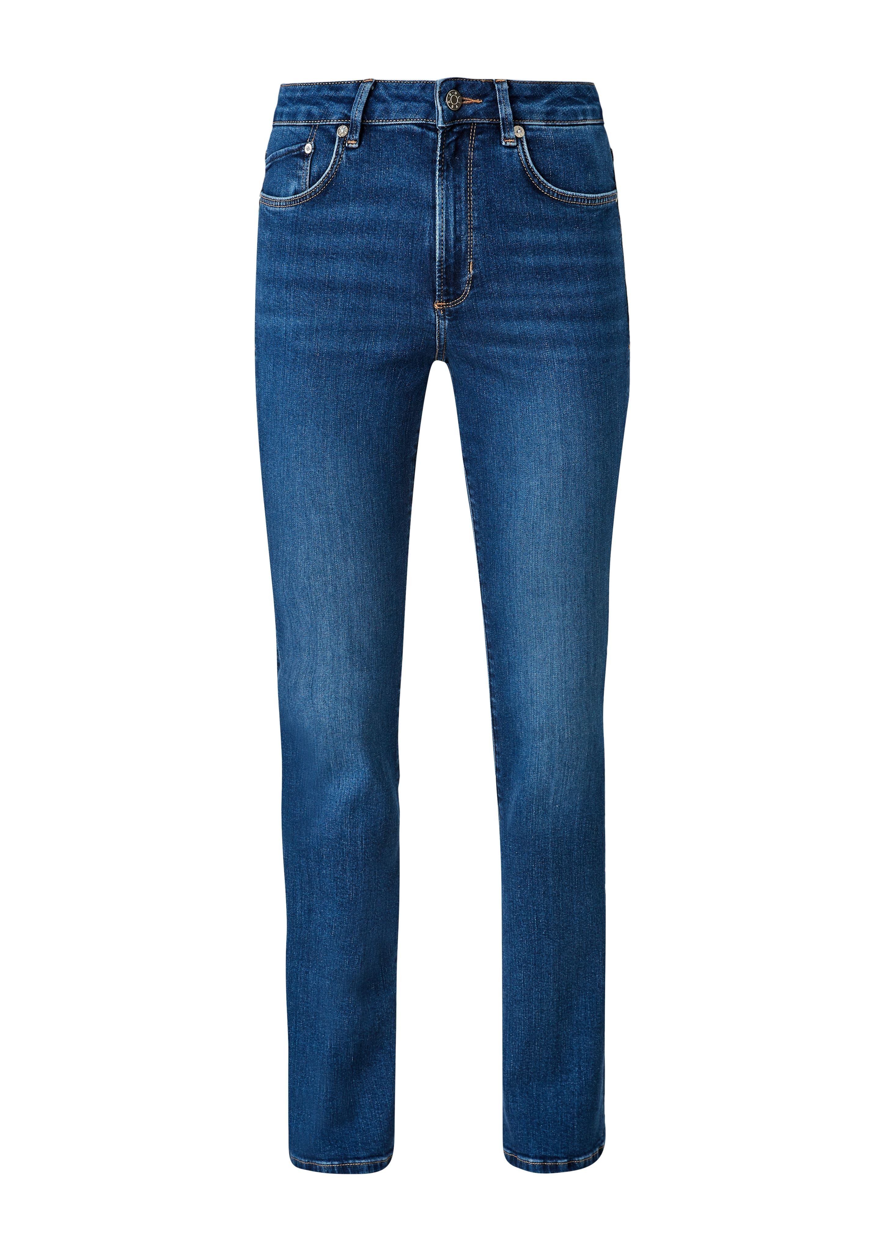 s.Oliver Slim-fit-Jeans BEVERLY Slim Fit, Mid Rise, Bootcut Leg günstig online kaufen