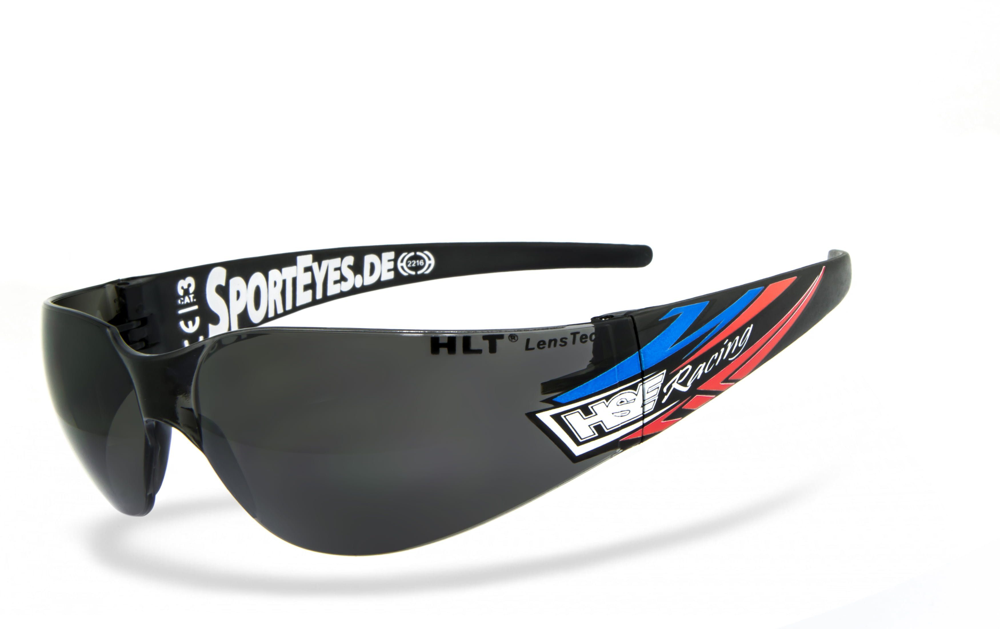 HSE - SportEyes Sportbrille SPRINTER 3.0 RS, Steinschlagbeständig durch Kunststoff-Sicherheitsglas