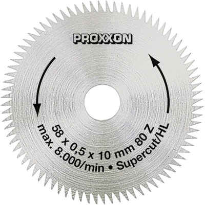 PROXXON INDUSTRIAL Kreissägeblatt Proxxon Kreissägeblatt - Super Cut Ø 58 mm Bohrung