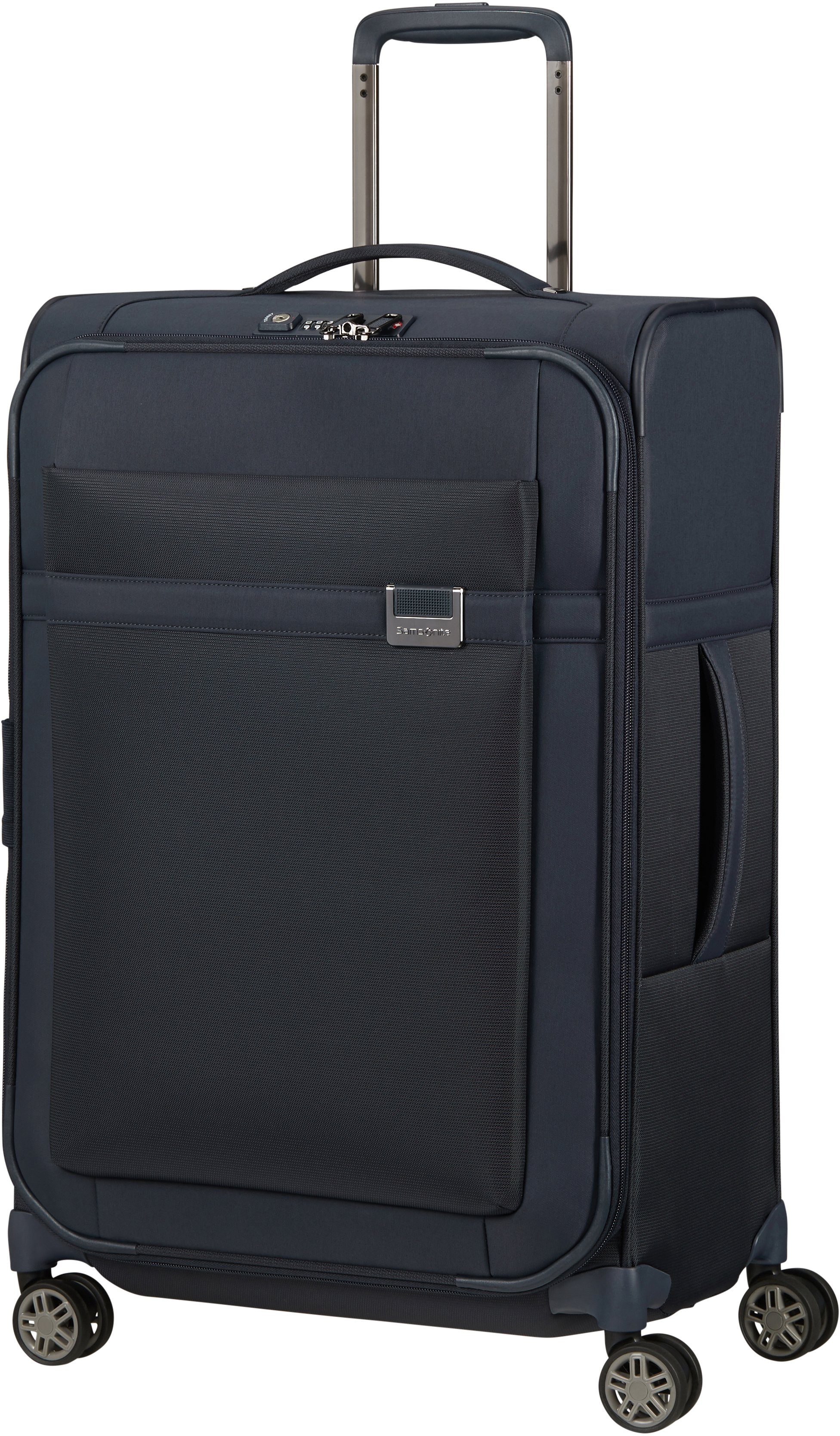 Samsonite Weichgepäck-Trolley AIREA, verschiedene Größen und Farben, 4 Rollen, mit Volumenerweiterung, mit mehreren Tragegriffen, mit Fronttasche