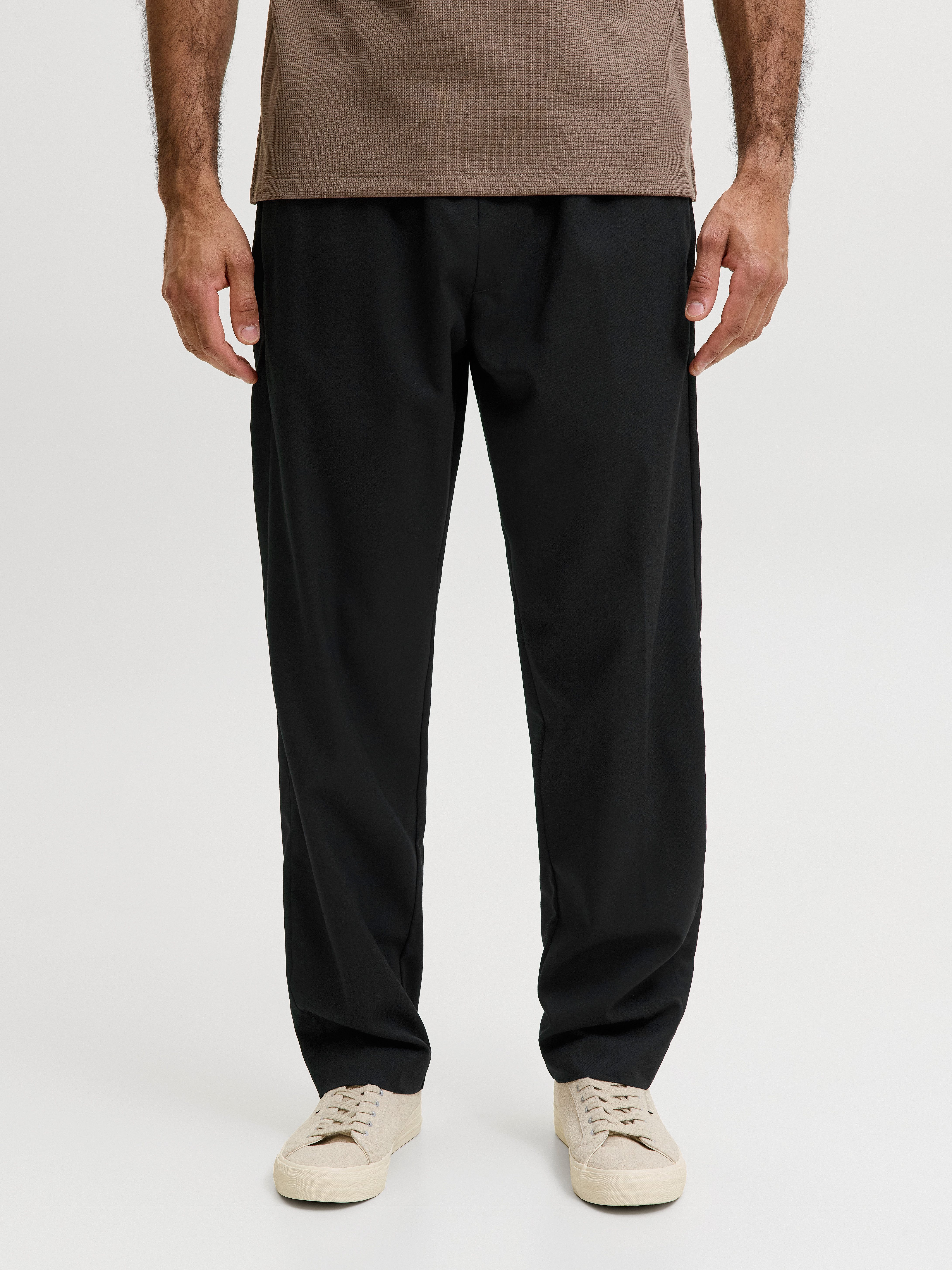 Jack & Jones Schlupfhose JPSTKANE TOBY JOGGER NOOS Materialmix, relaxed fit