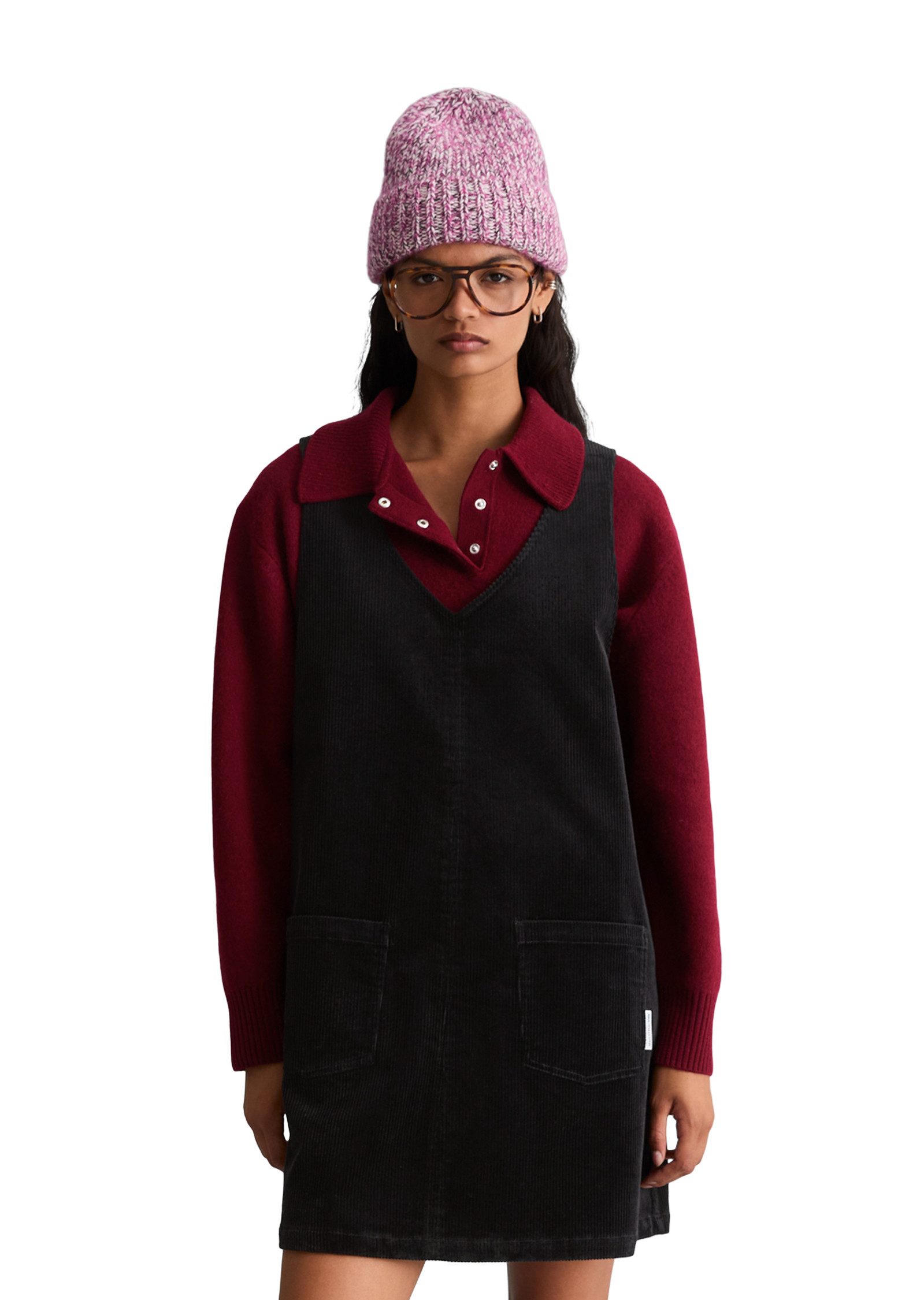 Marc O'Polo DENIM Minikleid aus Baumwoll-Stretch