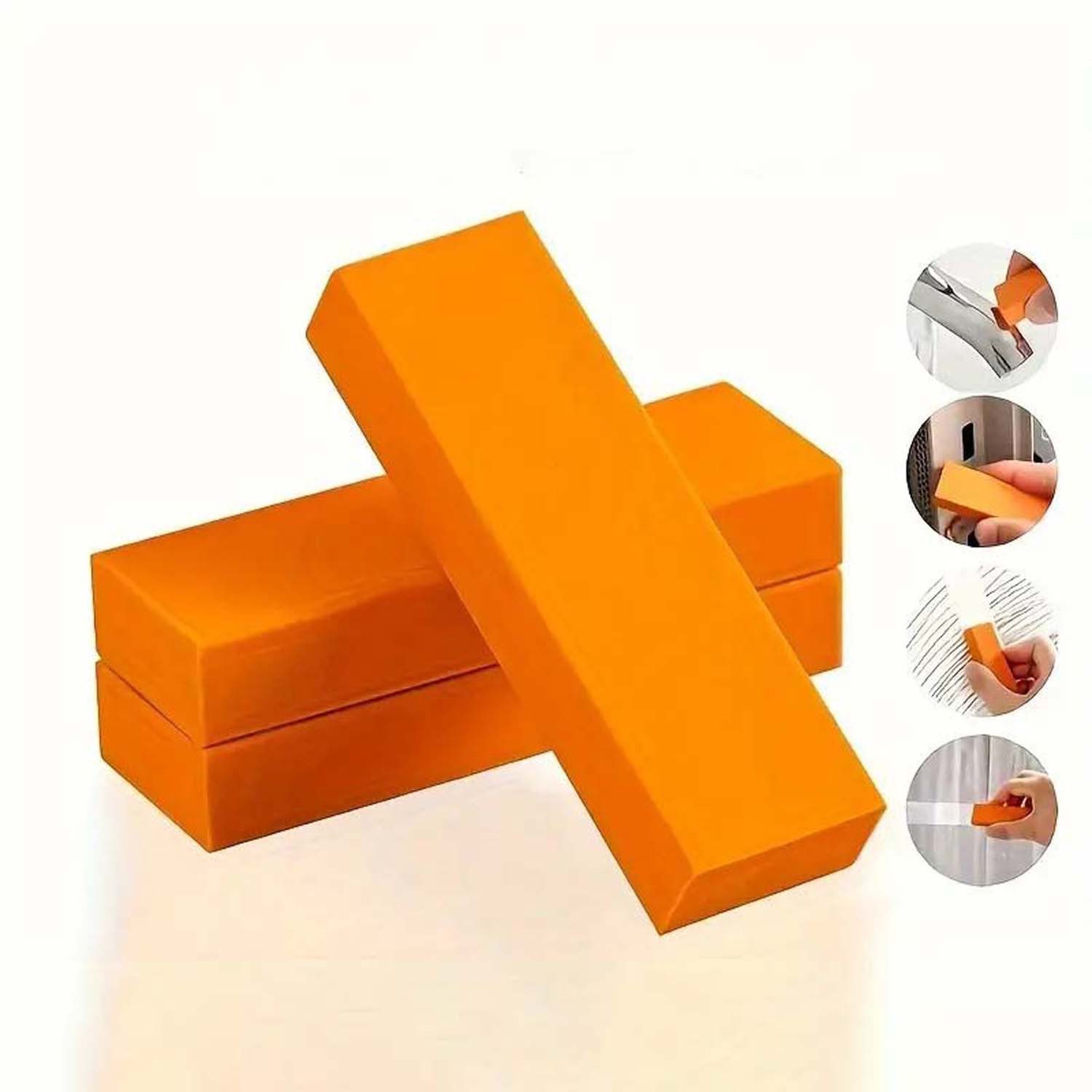 trends for living Radierschwamm Küchen-Entkalker Rostentfernung Reinigungs-Radiergummi Schmutzradierer (3-St)