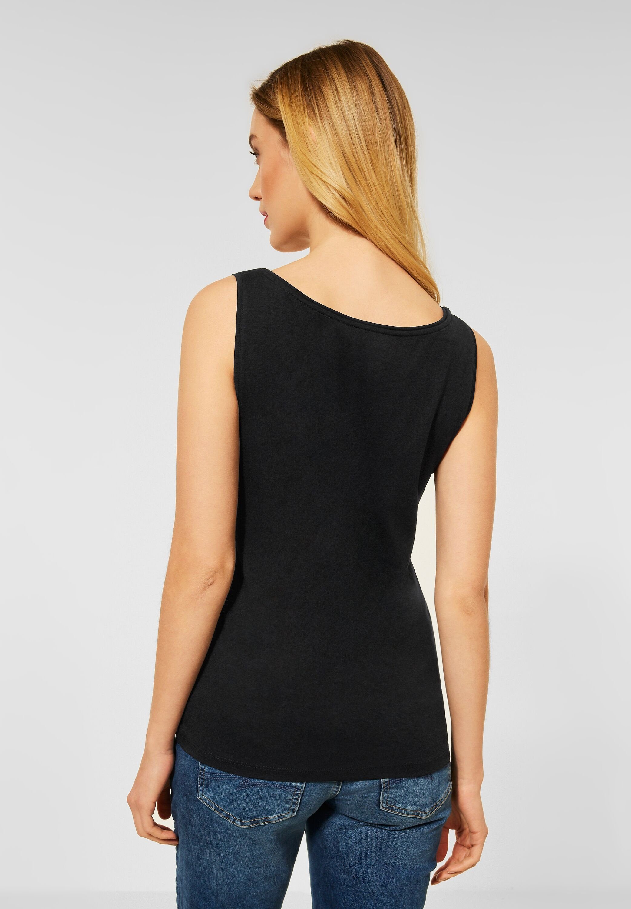 STREET ONE Tanktop Top in Unifarbe
