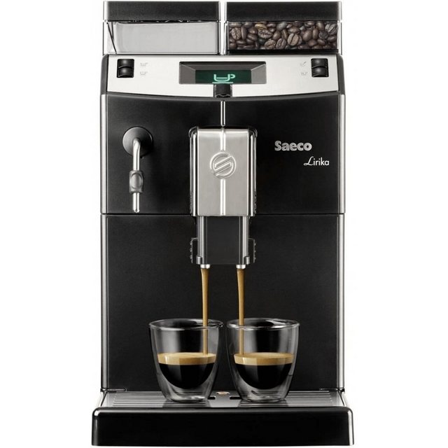 Saeco Kaffeevollautomat Lirika Coffee – Kaffee-Vollautomat – schwarz