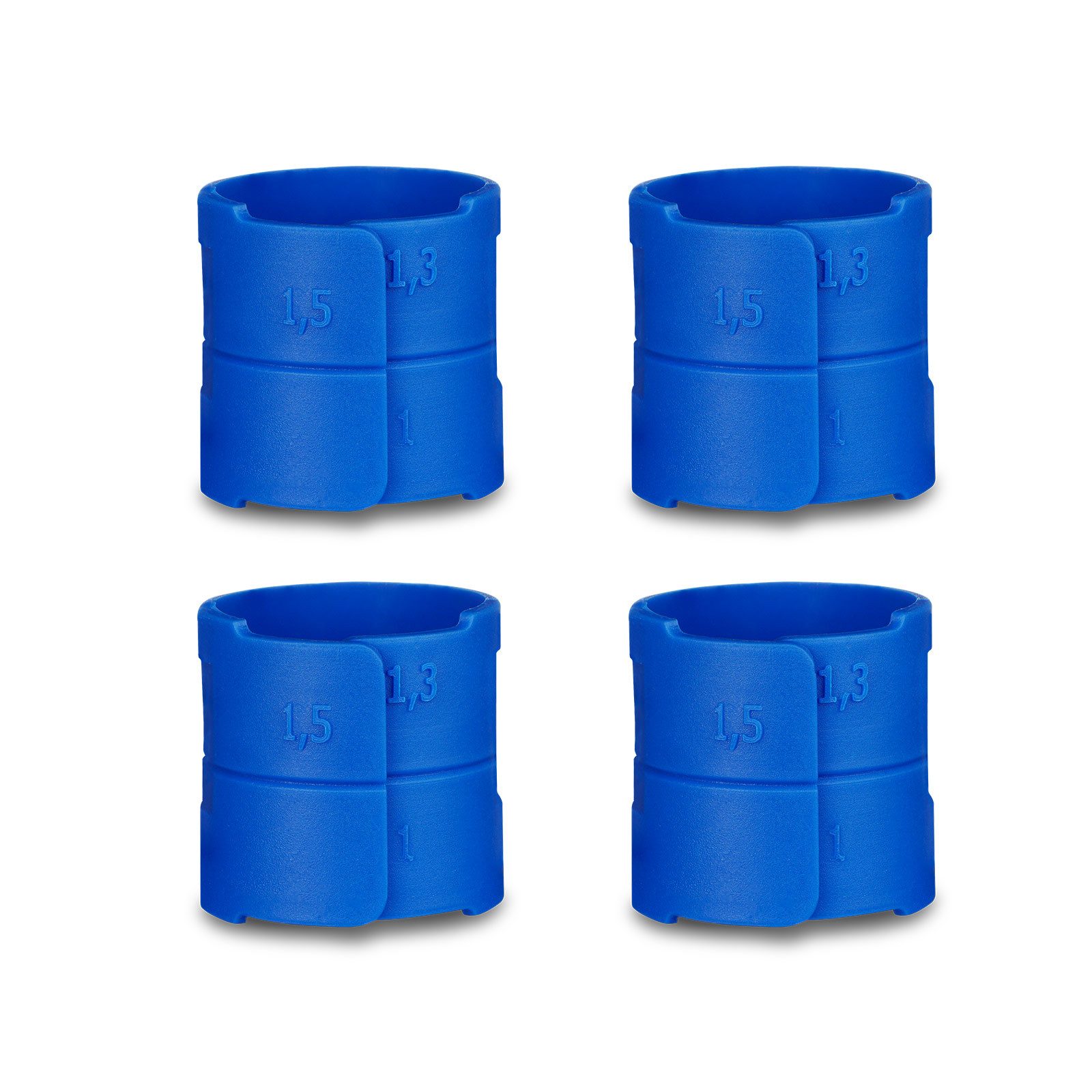 Hausa Bodenfliese Billy Click, Installationshilfe, blau, praktische Montagehilfe für den sicheren Einbau von Dichtmanschetten, einfache Anwendung, effiziente Ergebnisse, robust und langlebig