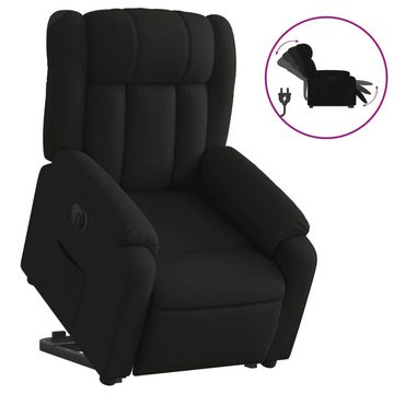 vidaXL Sessel Relaxsessel mit Aufstehhilfe Elektrisch Schwarz Stoff (1-St)