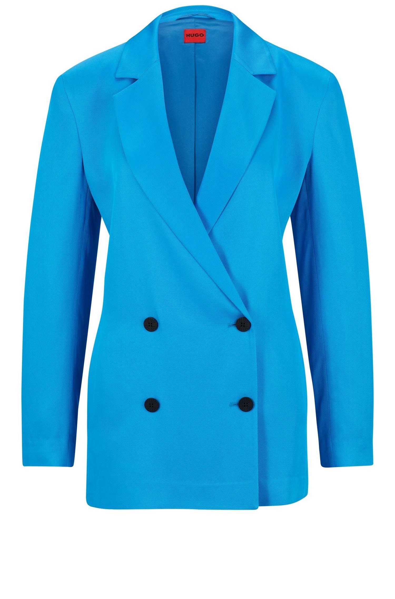 HUGO Jackenblazer Aboma (1-tlg) blau (51)